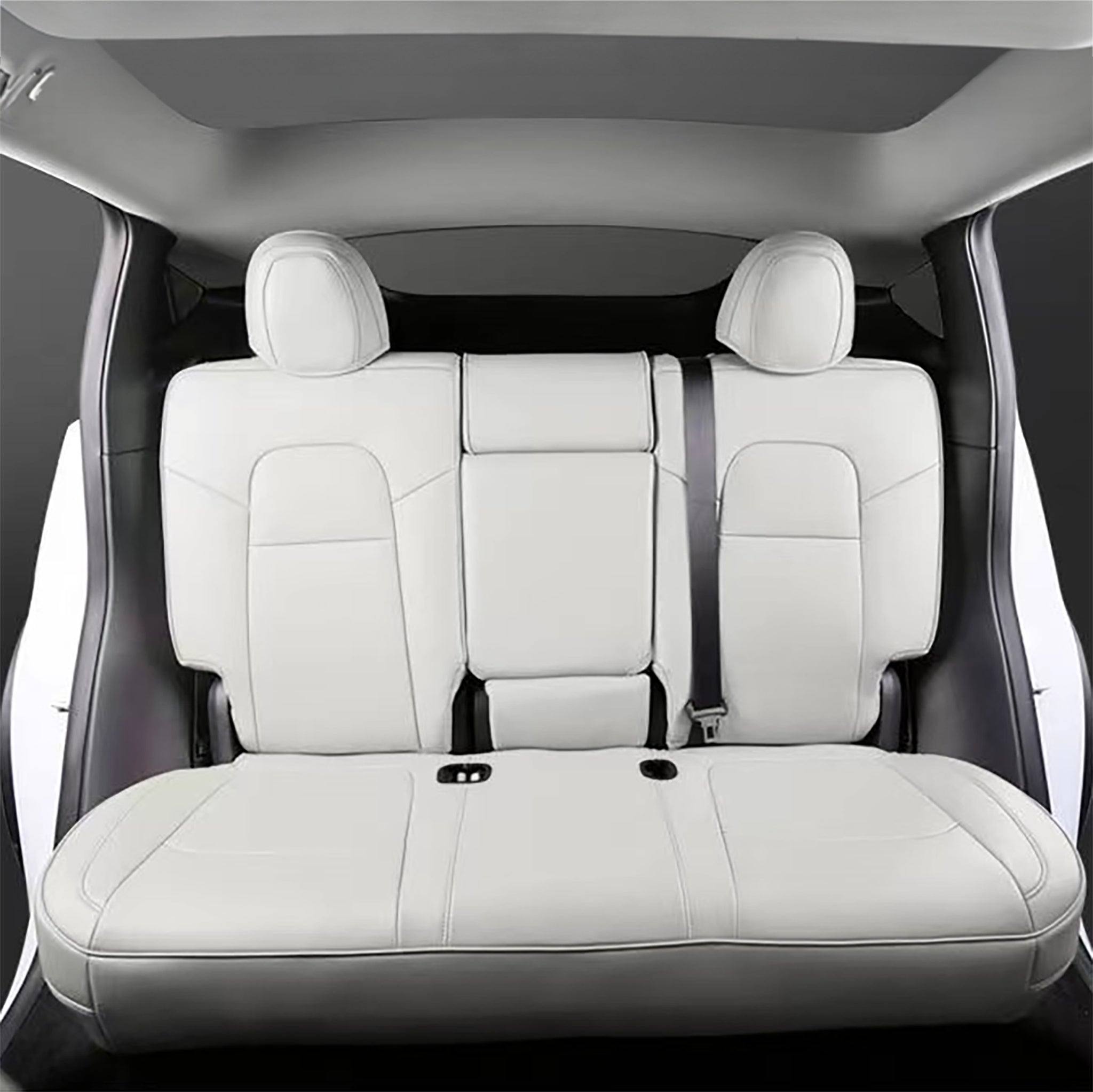 Premium Custom Fit Tesla Seat Covers for Model 3 & Model Y (2017-2025) - Waterproof, Breathable & Anti-Slip - Enhanced Comfort & Interior Protection - Perfect for Road Trips, Daily Commute & Pet Owners