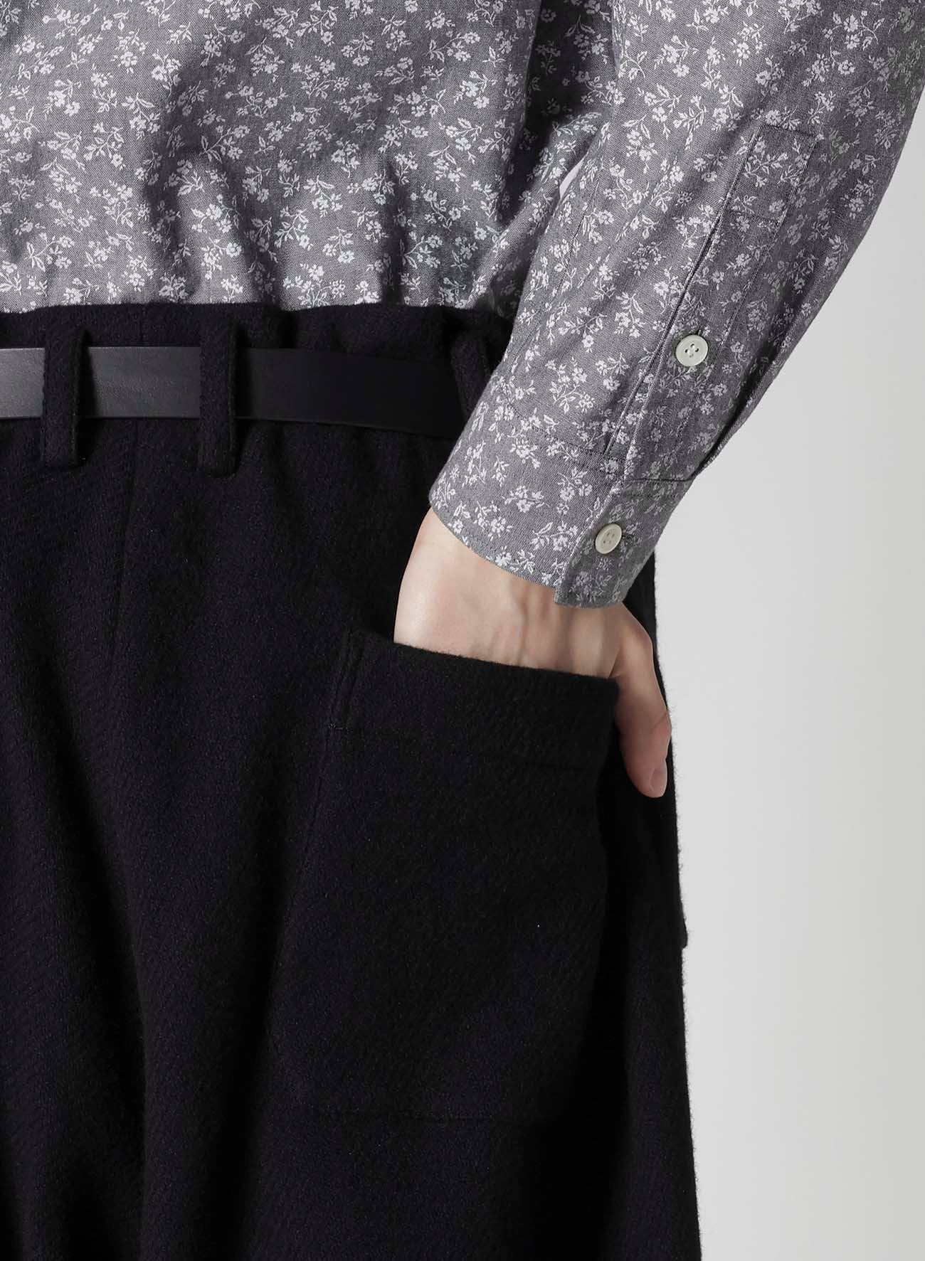 British Wool Hem Facing Pants for Men & Women - Classic Trousers with Comfortable Fit for Office, Travel & Casual Wear