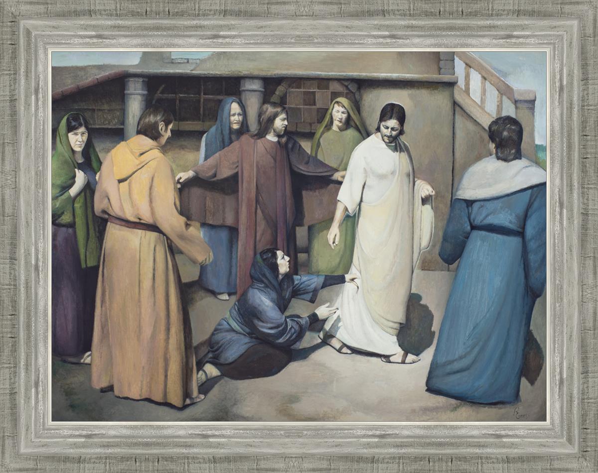 Jesus Healed the Sick by Touching His Garment - Biblical Story for Sunday School Lessons & Christian Faith Inspiration