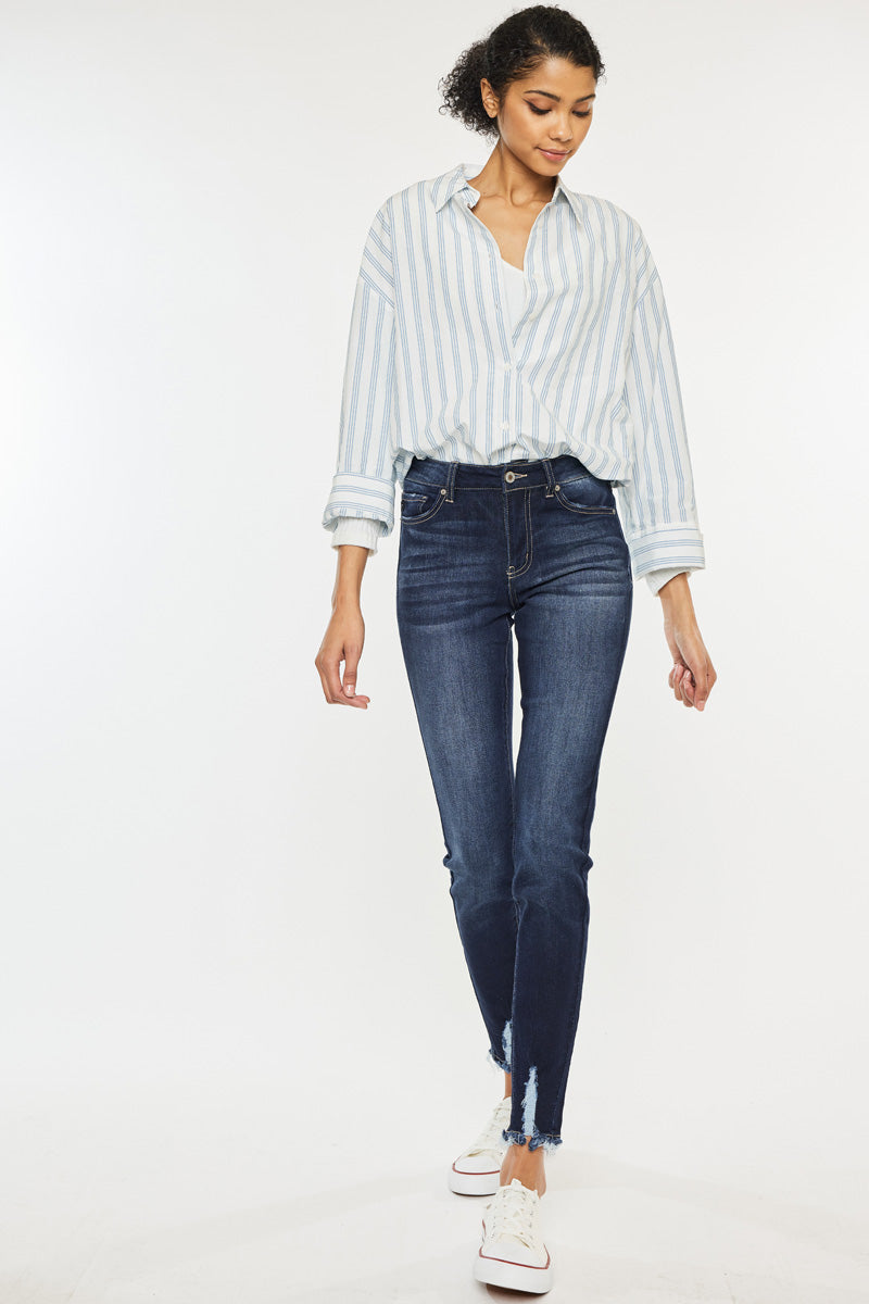 Anya High Rise Super Skinny Jeans for Women - Stretch Denim Slim Fit Pants | Perfect for Casual Wear, Night Out & Everyday Fashion
