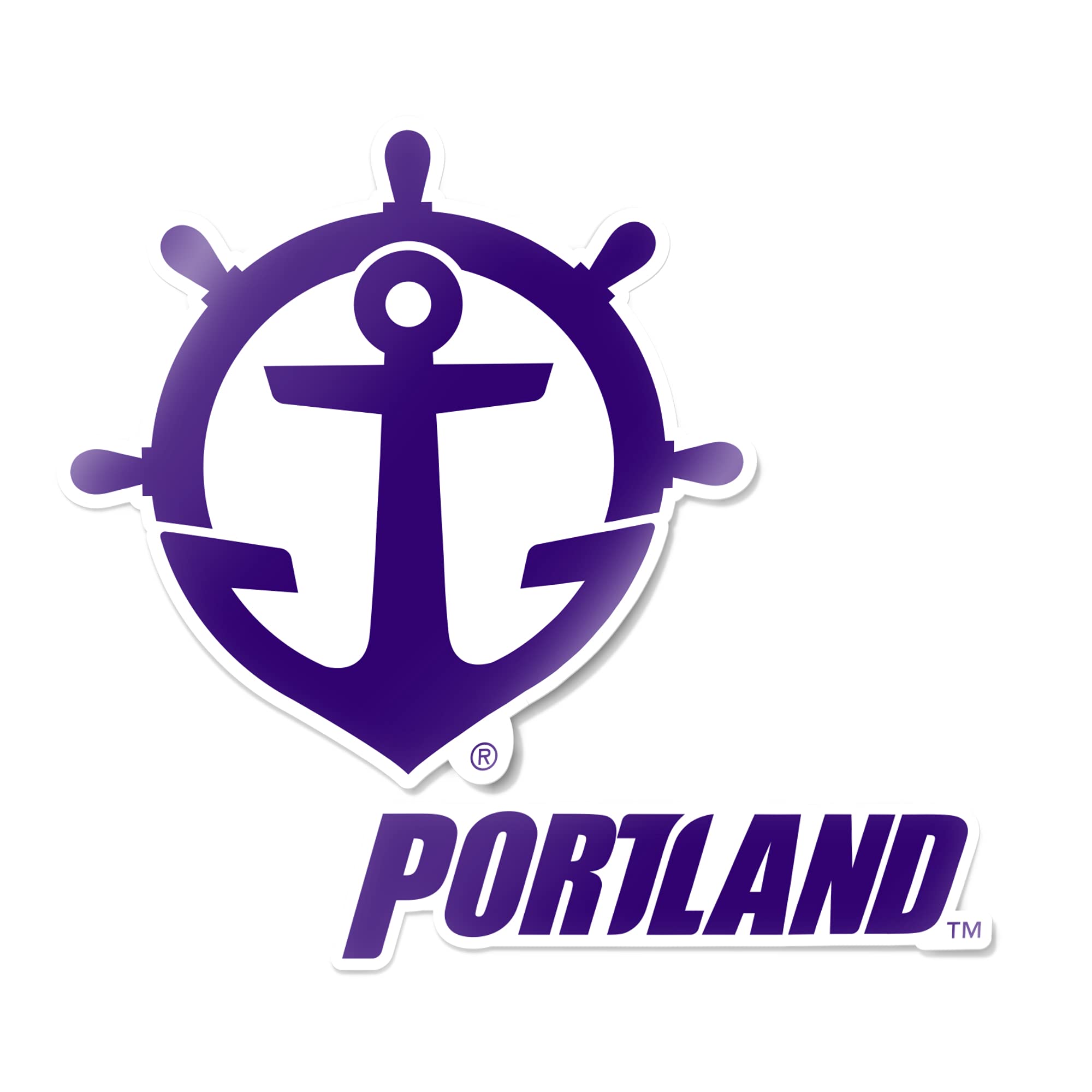 University of Portland UP Pilots Vinyl Sticker Decal Set - 4 Inch Cactus Design for Laptop, Water Bottle, Car & Scrapbook - Perfect for School Spirit, College Decor & Fan Accessories