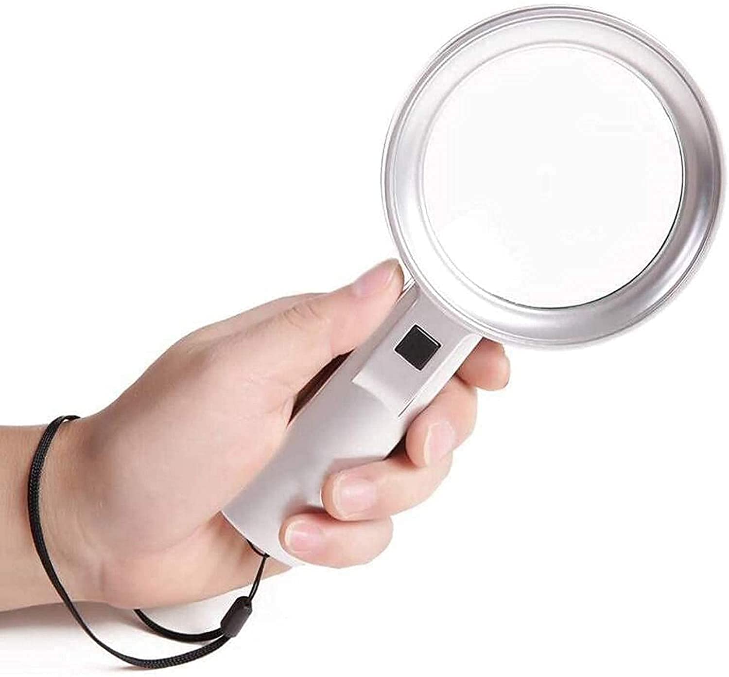 10X Magnifying Glass with HD Lens - Handheld Magnifier for Jewelry Repair, Reading, Crafts & Close Work | Portable Magnifying Tool for Watch Repair, Coin Collecting & Hobby Projects