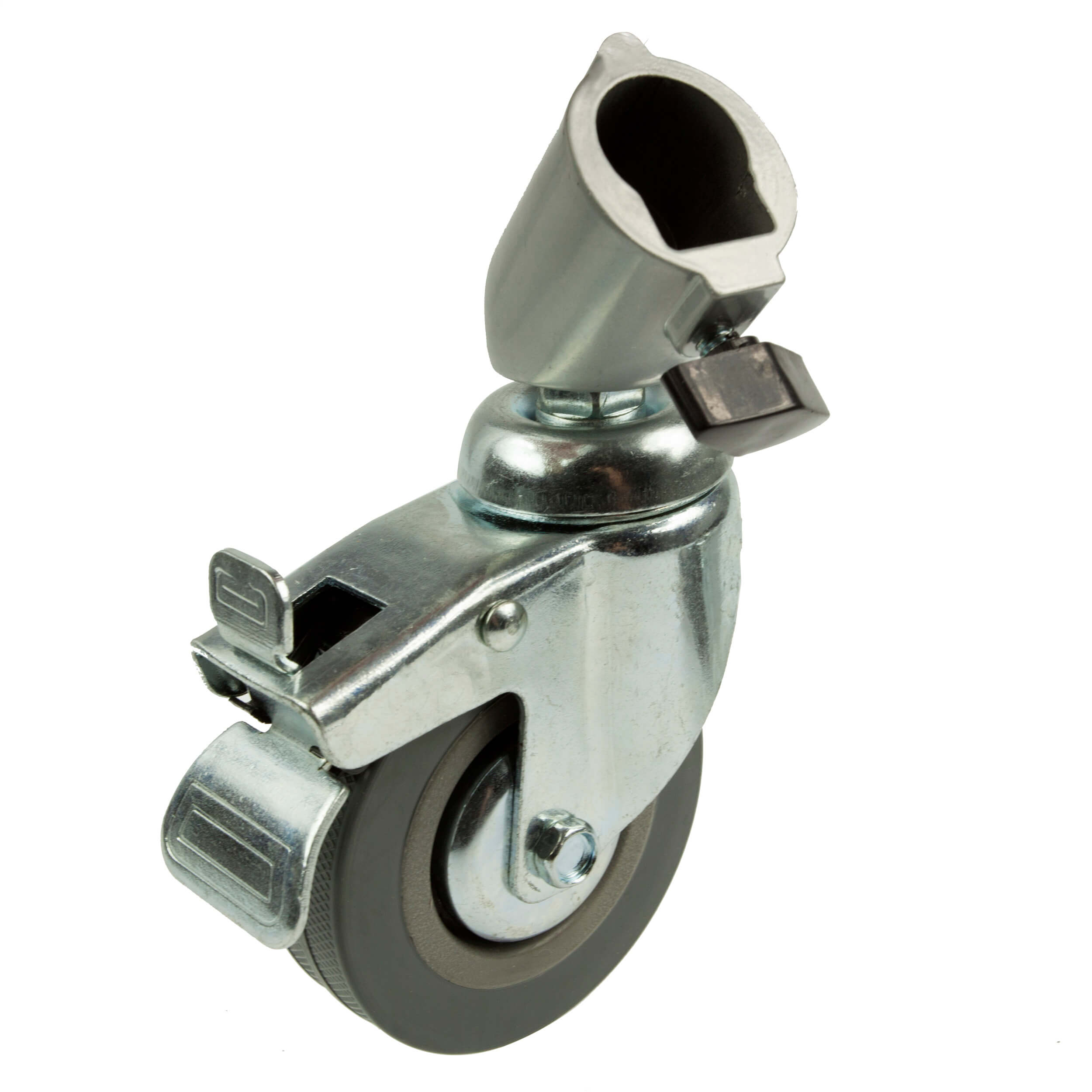 Adjustable Reclined Combi Boom Stand with Heavy-Duty Caster Wheels - Perfect for Studio Recording, Podcasting & Live Performances