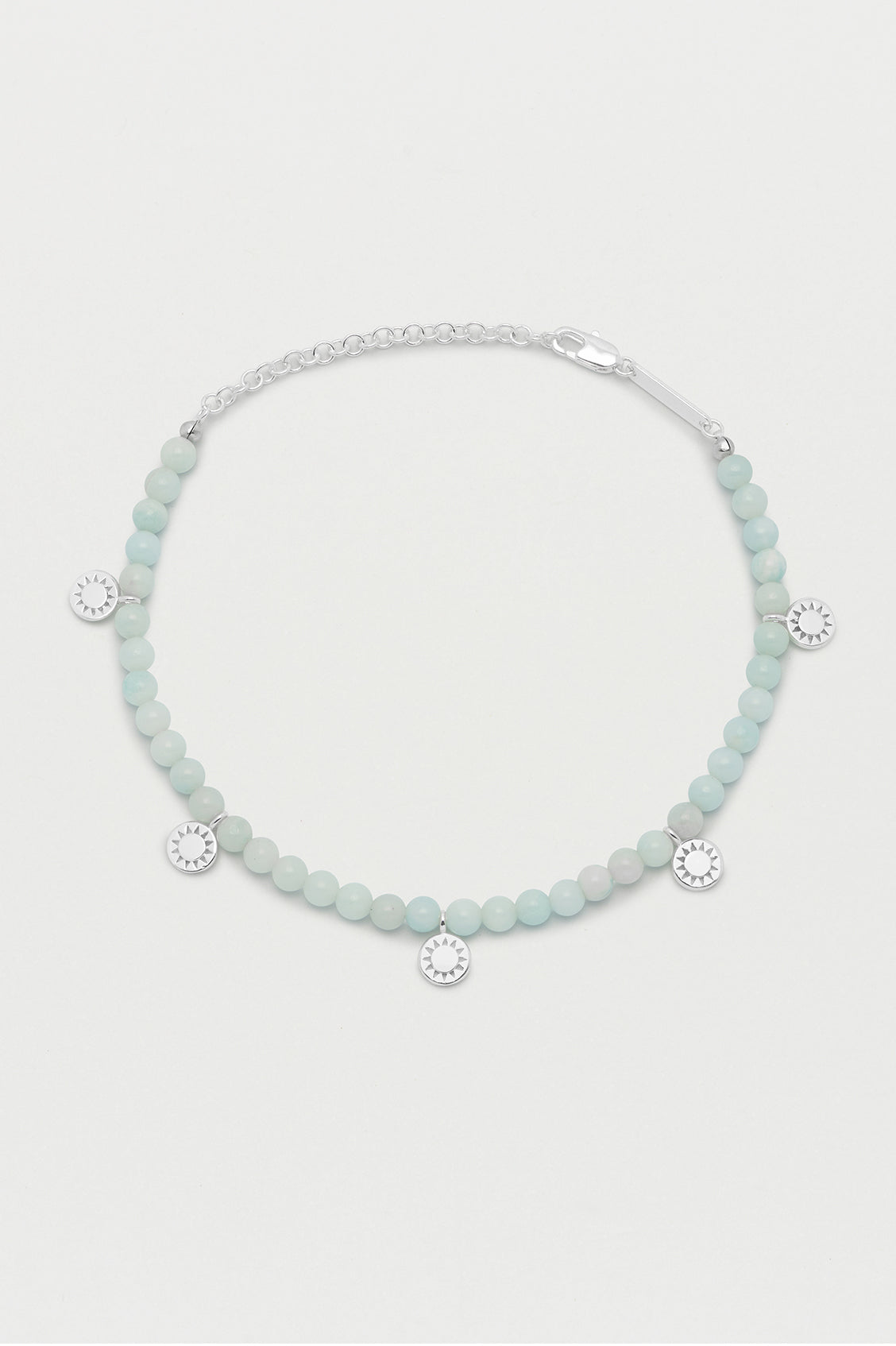 Gemstone Charm Anklet - Elegant Beaded Ankle Bracelet for Women | Perfect for Beach, Boho Fashion & Everyday Wear