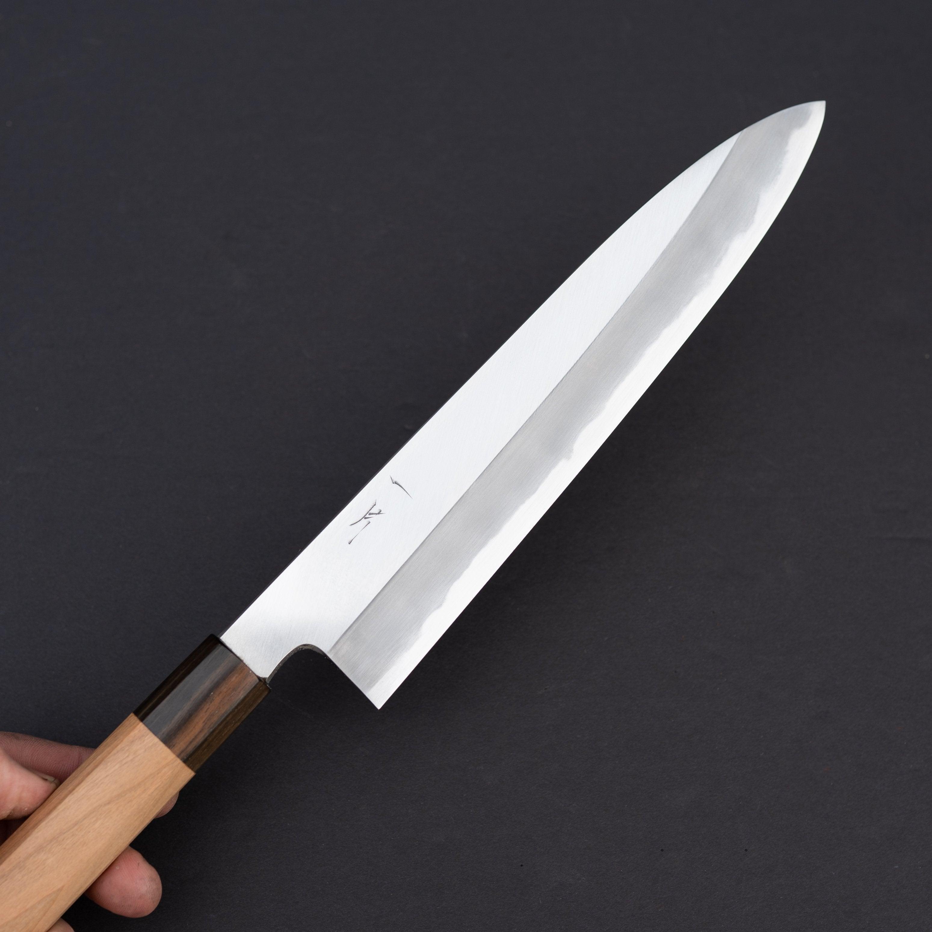Premium Hitohira Kikuchiyo Kyuzo Blue #2 Gyuto 240mm Japanese Chef Knife - High-Carbon Steel Blade for Professional Chefs & Home Cooking, Perfect for Slicing, Dicing & Meat Preparation