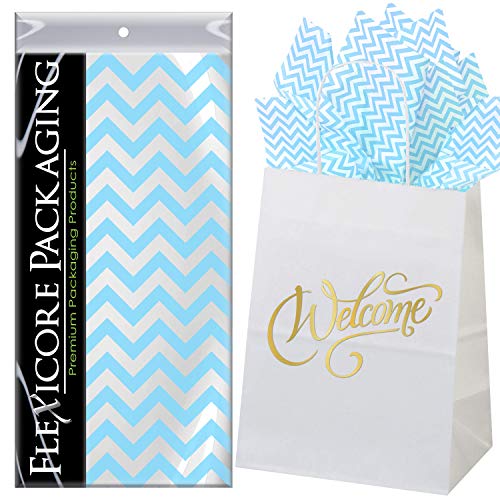 Light Blue Chevron