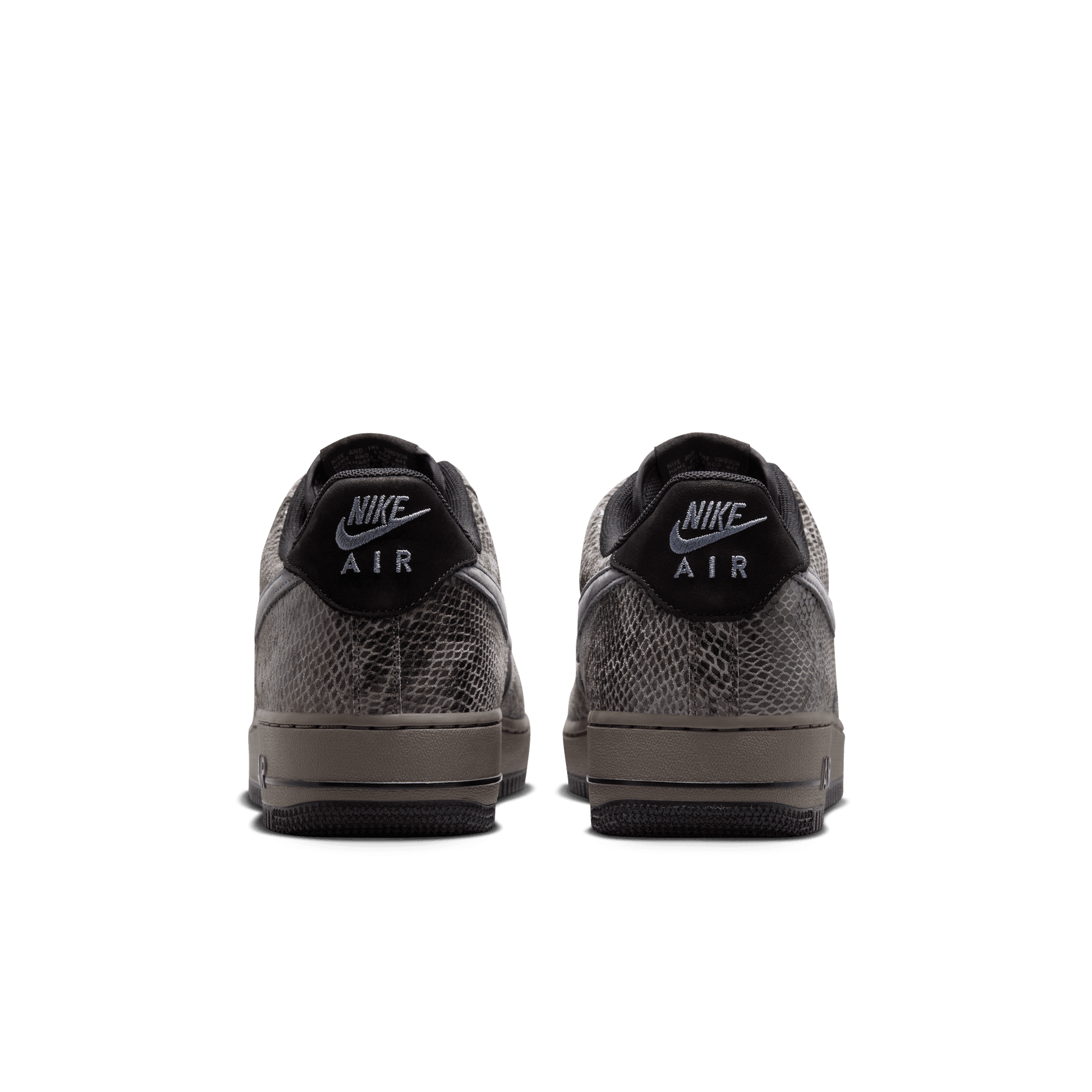 Nike Air Force 1 '07 LV8 Off Noir Snakeskin Sneakers - Premium Basketball Shoes for Men & Women - Perfect for Streetwear, Casual Outfits & Sneaker Collection