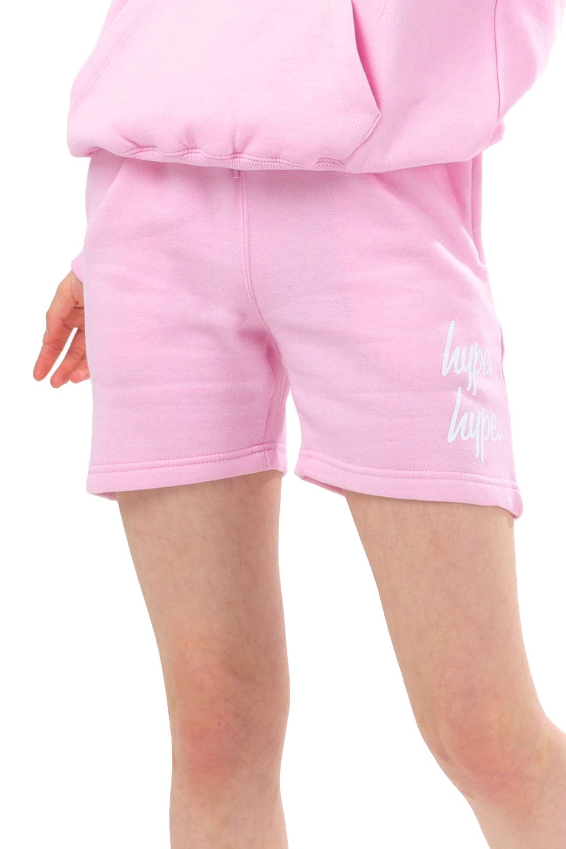 Hype Kids' Double Logo Athletic Shorts - Comfortable & Stylish Activewear for Boys & Girls - Perfect for Playtime, Sports & Casual Wear