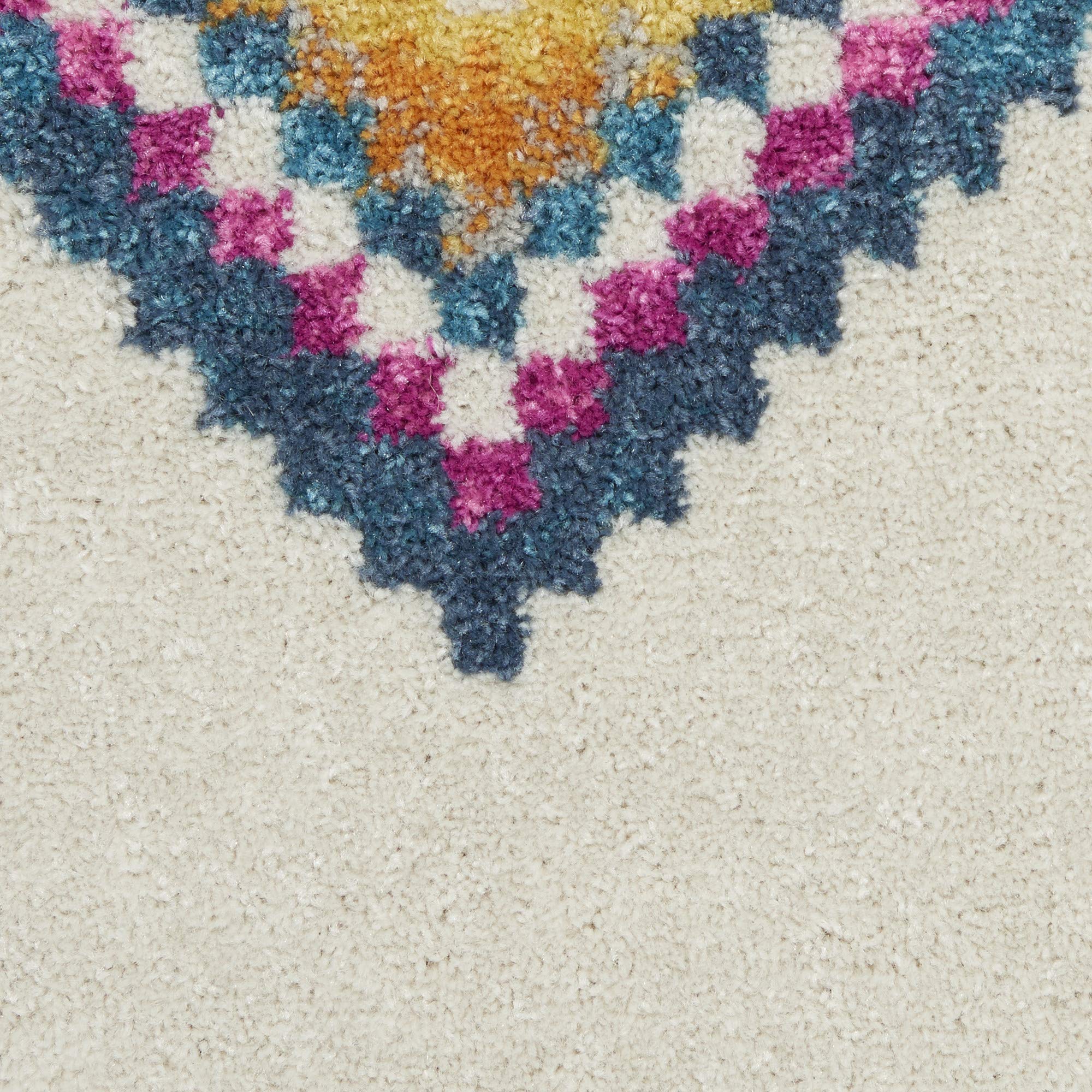Nourison Passion Bohemian Ivory/Multi 6'7