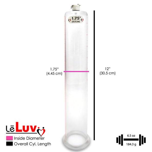 LeLuv Maxi Black Vibrating Penis Pump - 12