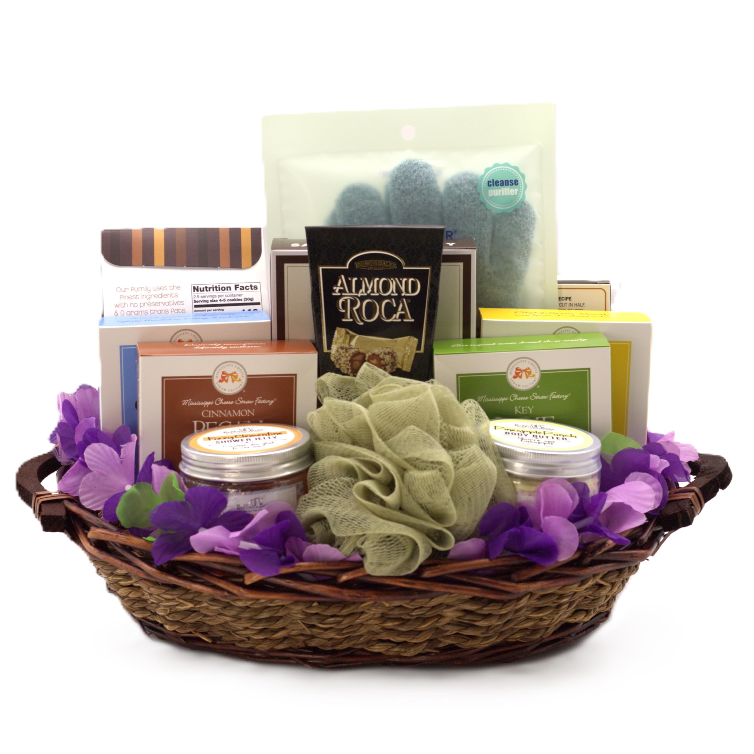 Just Beachy Spa Gift Basket - Relaxing Beach Getaway Gift