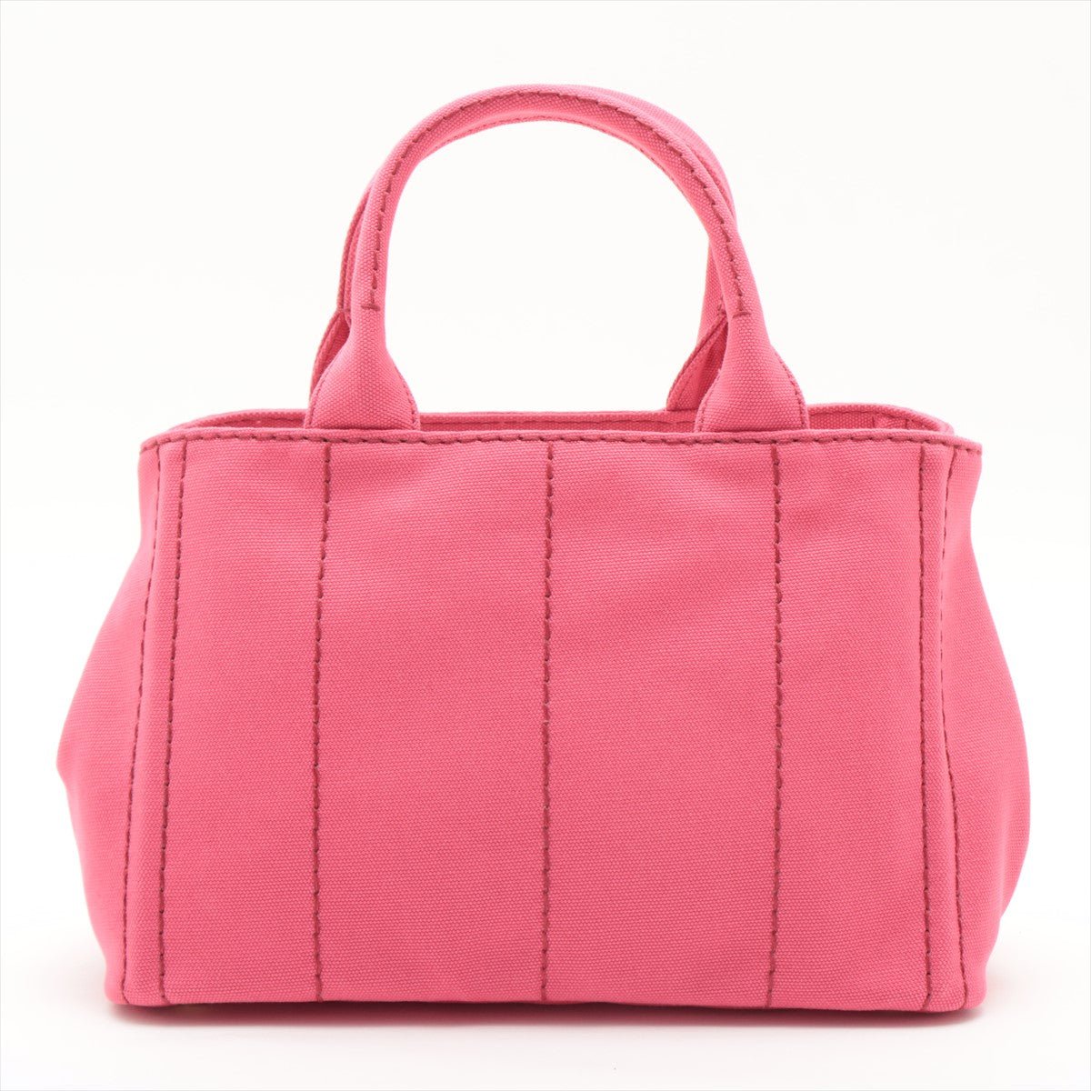 2-Way Canvas Tote Bag for Women - Reversible Pink & White Eco-Friendly Shopping Bag - Perfect for Groceries, Beach, Work & Travel