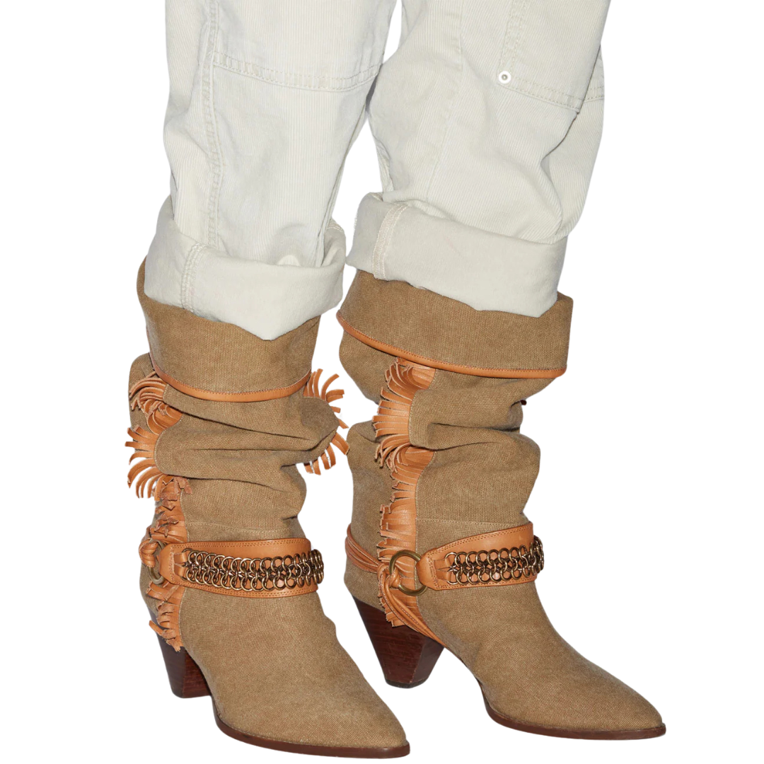 Levon Women's High Boots - Stylish Knee-High Winter Boots with Comfortable Heel for Cold Weather, Snow & Outdoor Activities