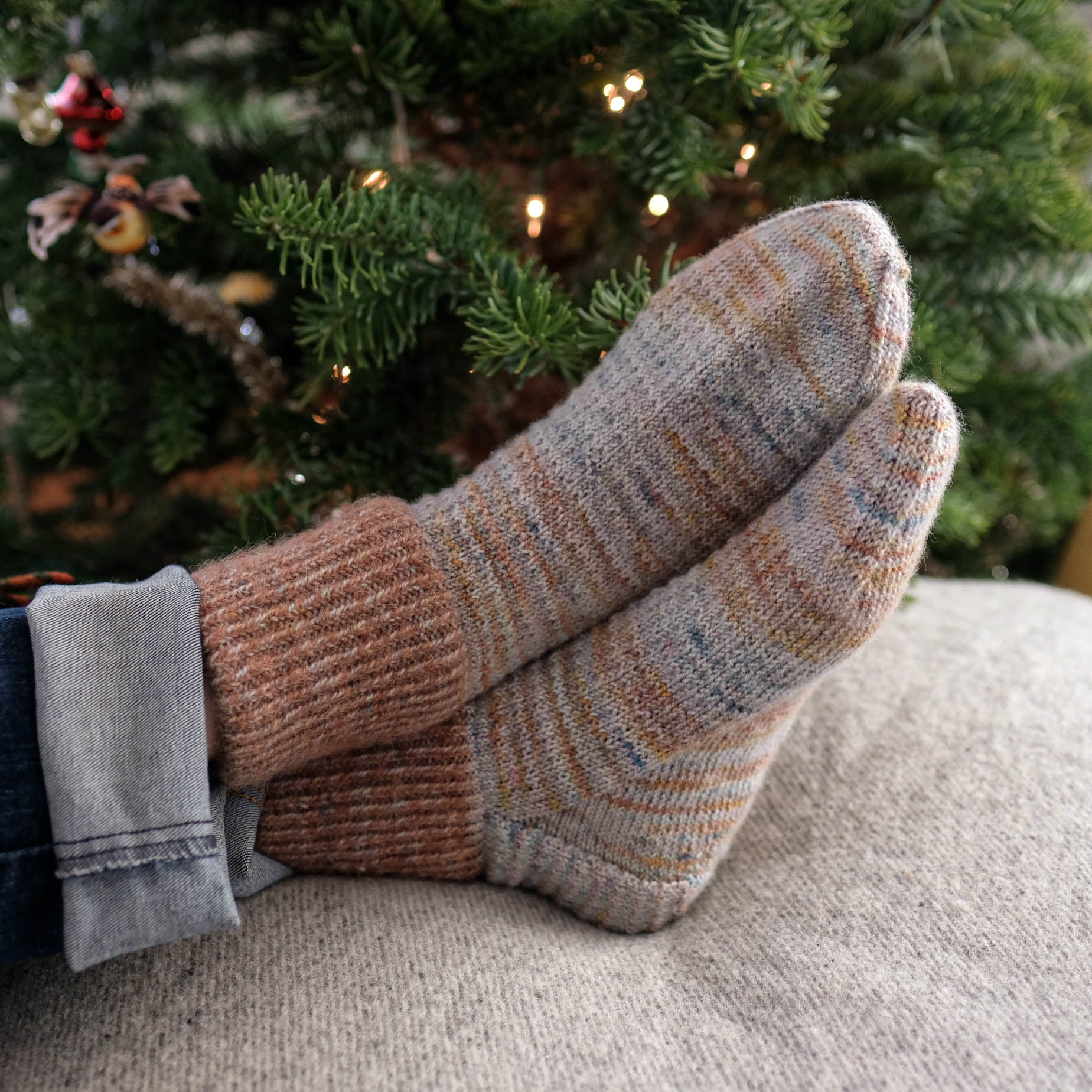 AVFKW x La Bien Aimée x Lindsey Fowler Hibernation House Socks Bundle - Cozy Knit Socks for Winter, Home & Relaxation - Perfect Gift for Cold Weather & Indoor Comfort