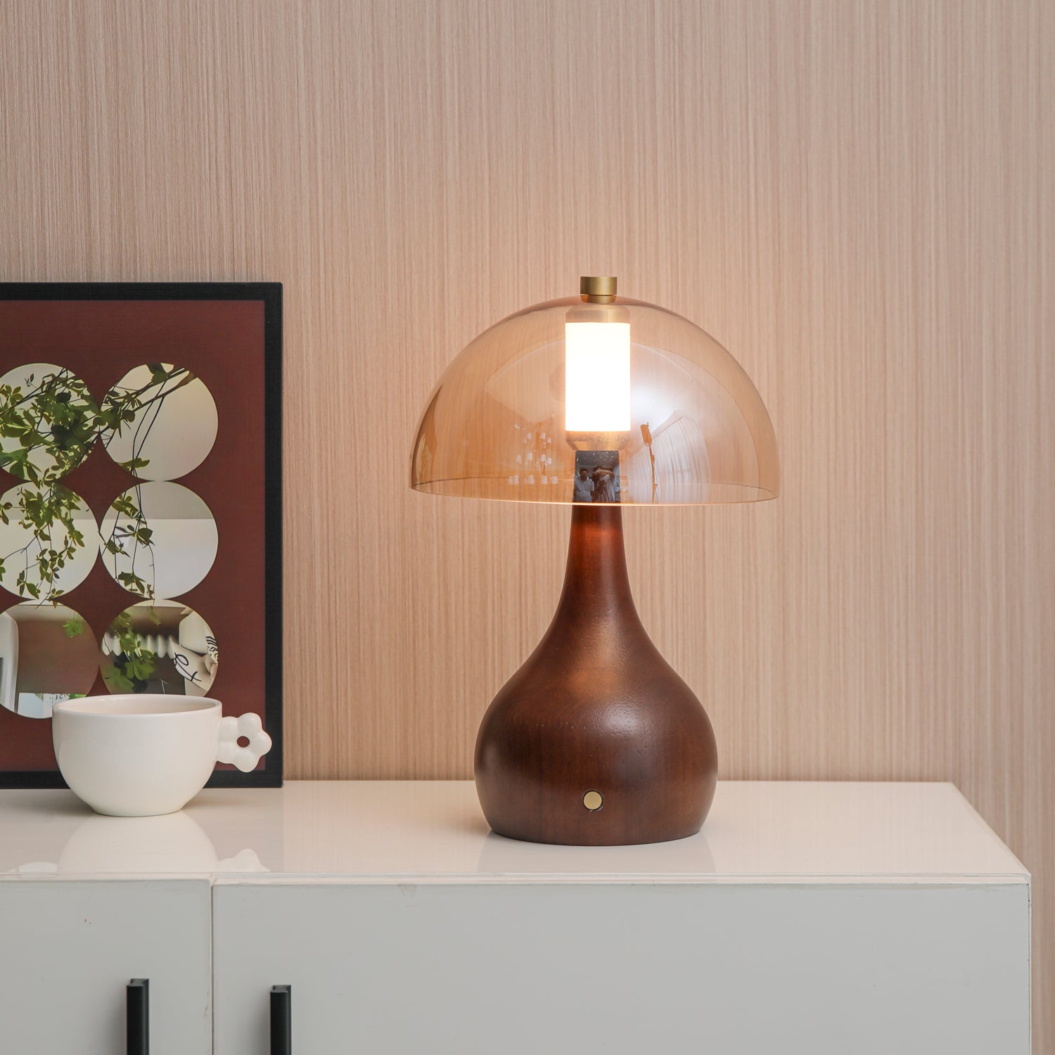 Modern Alden Table Lamp - Adjustable Brightness LED Desk Light for Home Office, Bedroom & Living Room - Perfect for Reading, Working & Relaxing