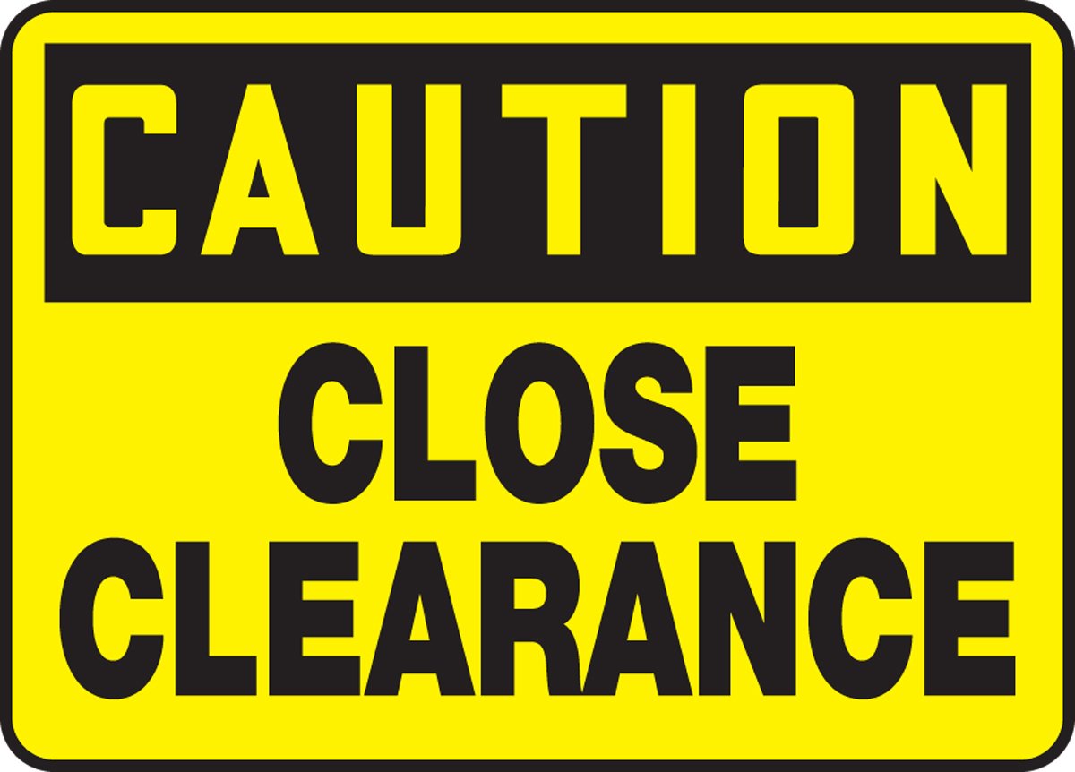 10X14 .125 Clear Polycarbonate Sign - Durable, Weatherproof for Indoor & Outdoor Use - Perfect for Business, Parking, Safety & Directional Signage