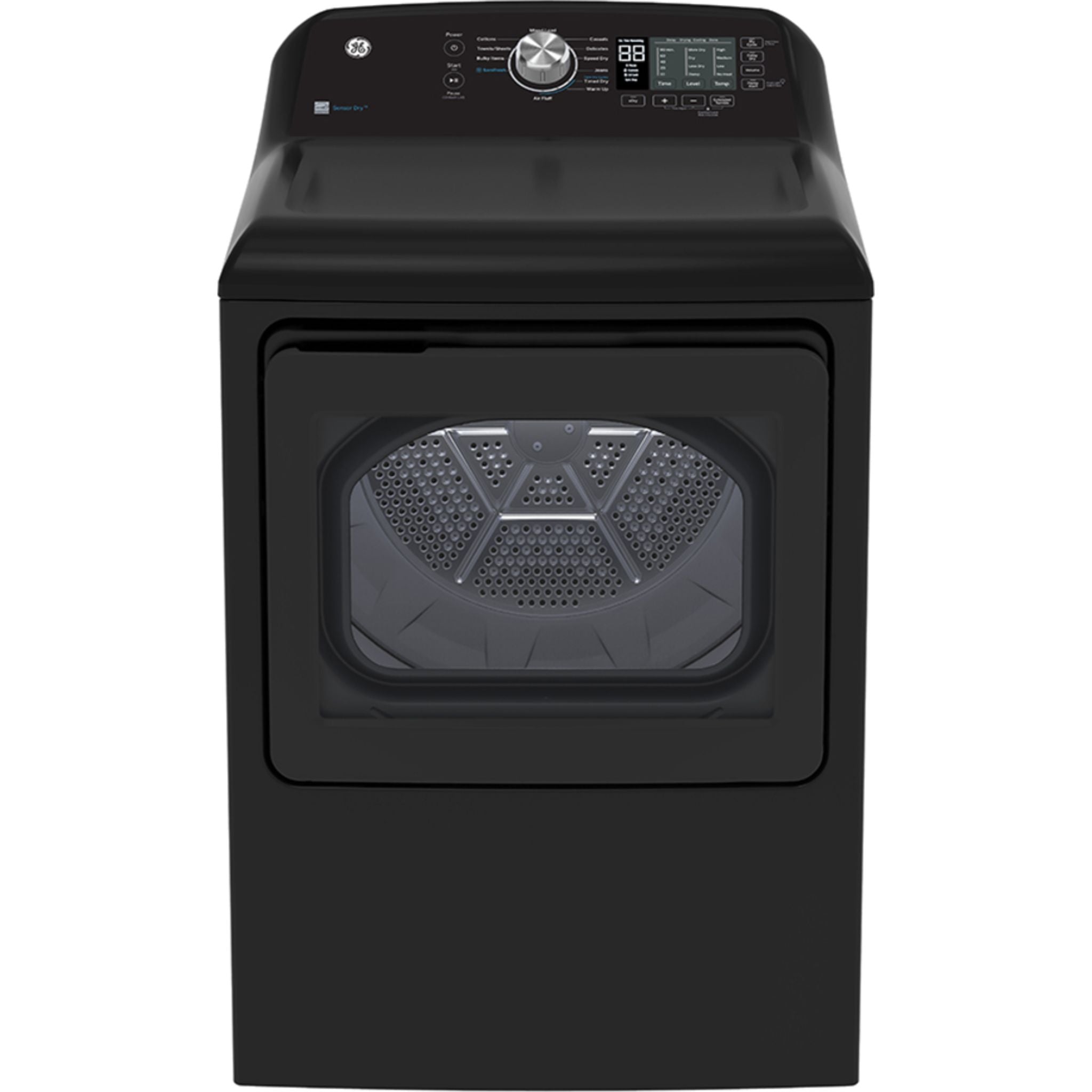 GE GTD68EBMRDG Electric Dryer - Diamond Grey | Large Capacity, Energy Efficient | Perfect for Laundry Rooms & Apartments