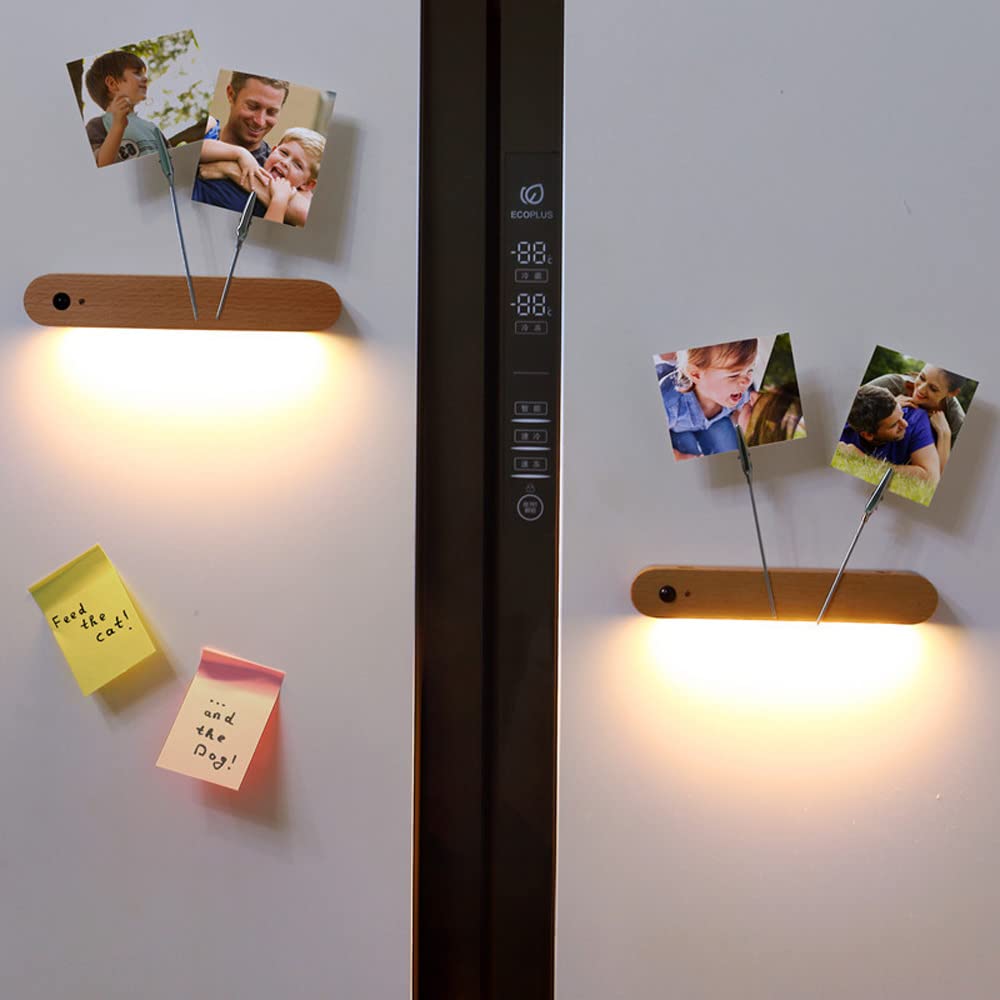 Rechargeable LED Motion Sensor Wall Sconce Light - Smart Human Body Induction Night Light with Magnetic Mount for Stairs, Hallway, Bedroom & Bathroom - Energy Efficient Wall Lighting Fixture for Home Safety and Convenience