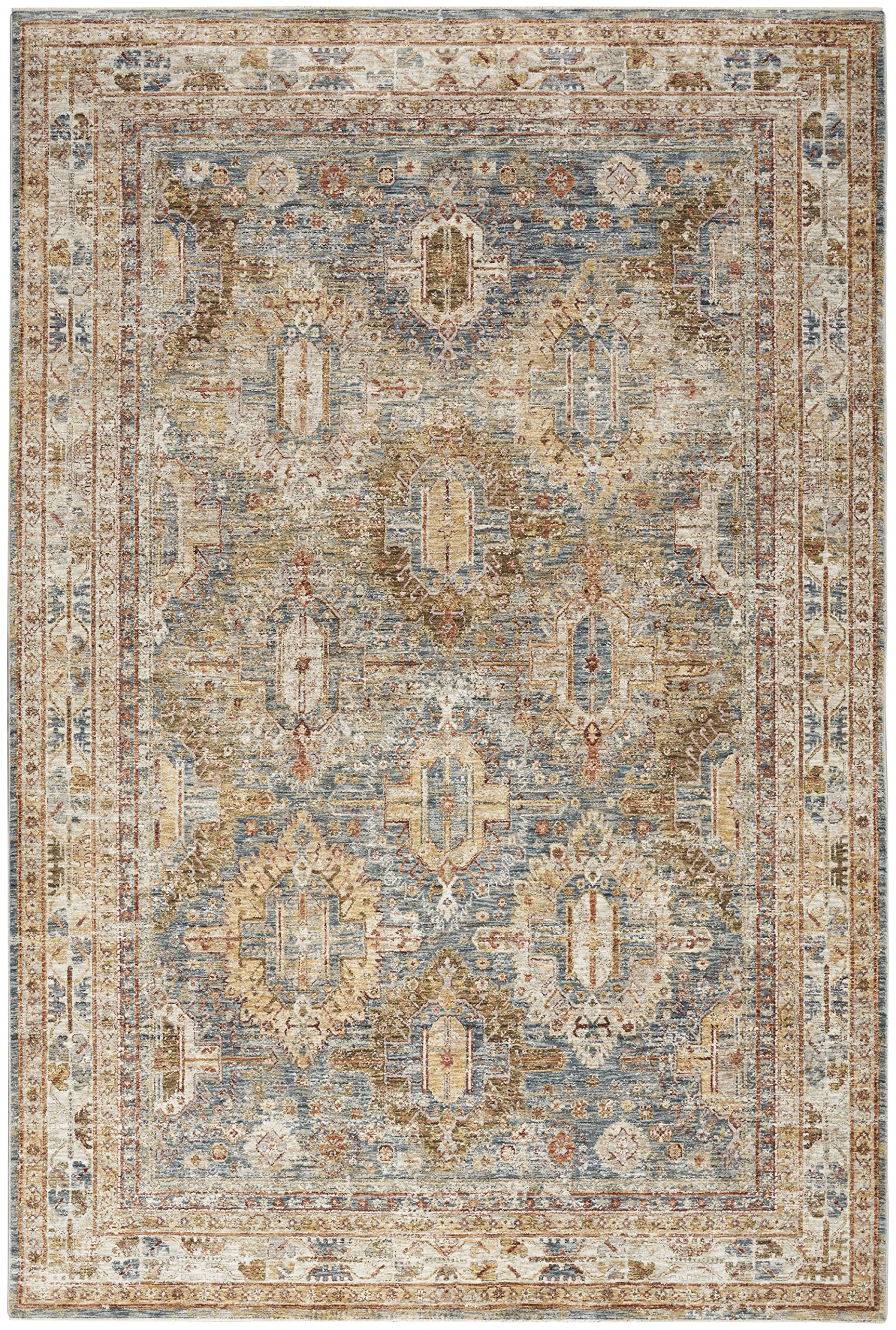 Nourison Petra Blue 7'10