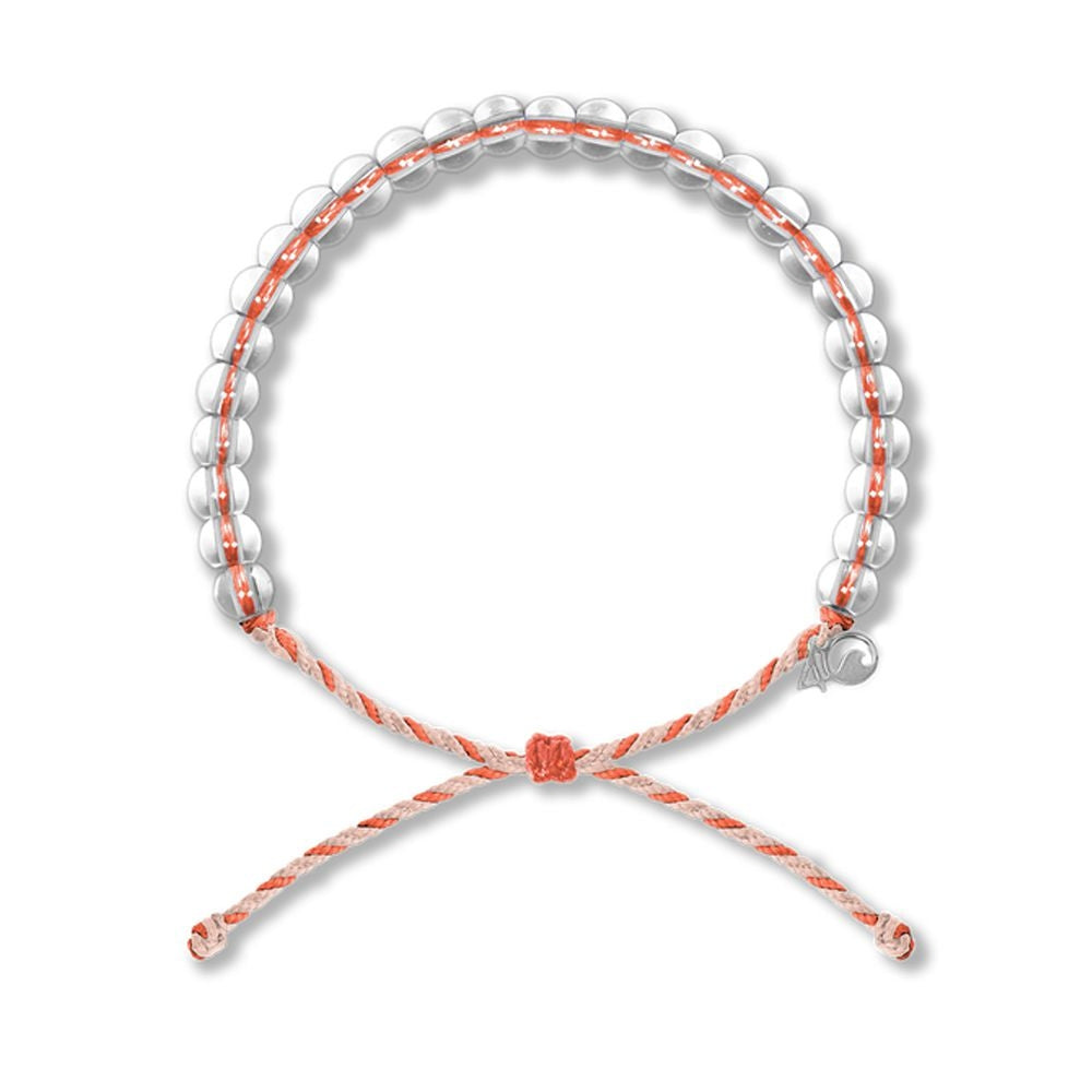 4Ocean Bracelet with Charm - Eco-Friendly Upcycled Jewelry Made from 100% Recycled Materials | Perfect for Beach Lovers & Environmental Activists