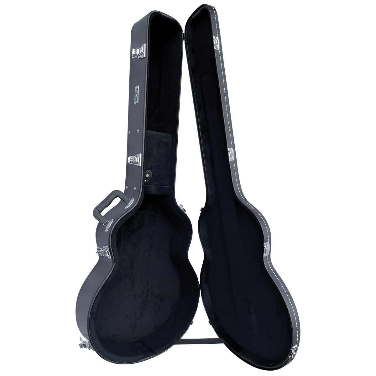 DCM WAB1 Acoustic Bass Guitar Hard Case - Premium Wooden Storage & Protection for Bass Guitars - Perfect for Travel, Gigging & Home Storage