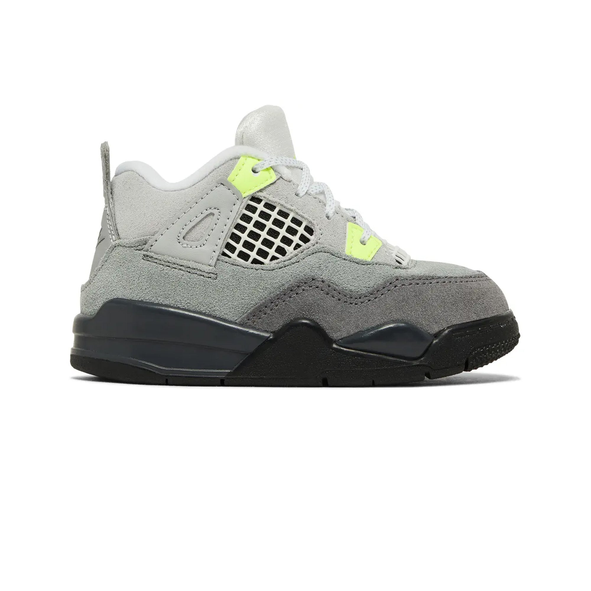 Air Jordan 4 Retro 'SE 95 Neon' TD Sneakers (2020) - Men's Basketball Shoes for Streetwear & Casual Style - Perfect for Sneaker Collectors & Urban Fashion Enthusiasts