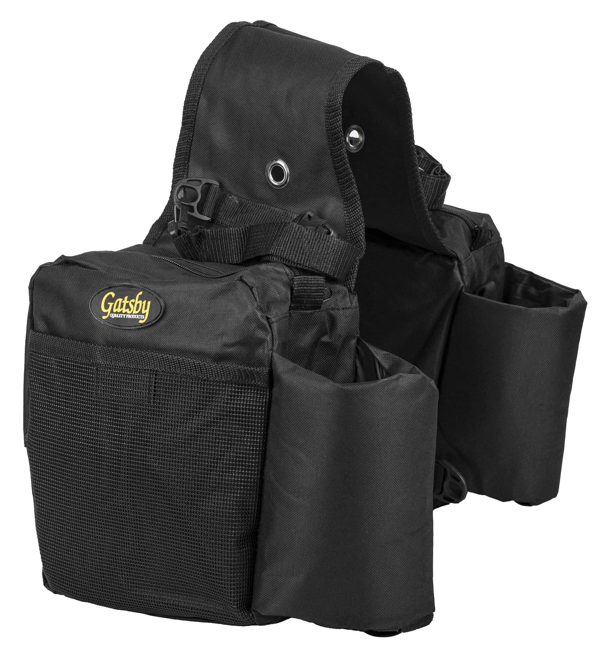 Gatsby Nylon Saddle Gear Bag & Water Bottle Holder - Durable Bike Accessory for Cycling, Hiking & Outdoor Adventures