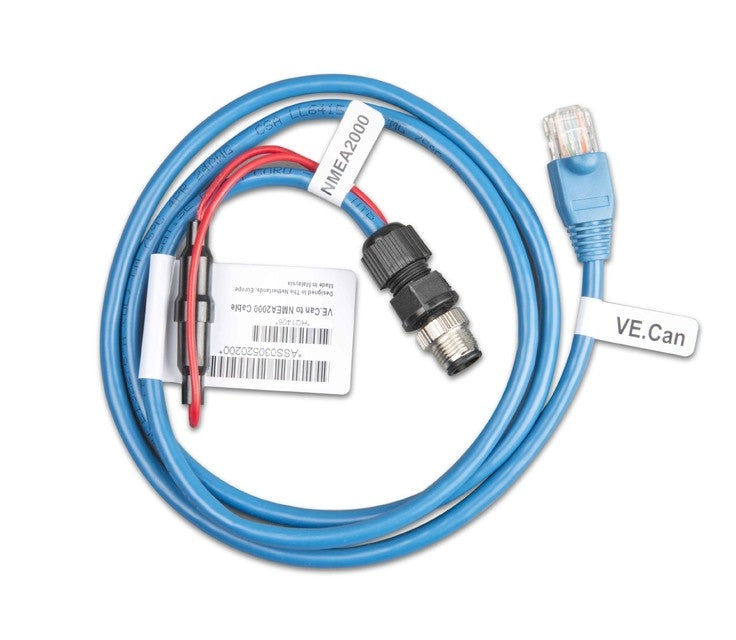 Victron Energy VE.Can to NMEA2000 Micro C Male Adapter - Marine & RV Boat GPS Navigation System Converter for Seamless Data Integration