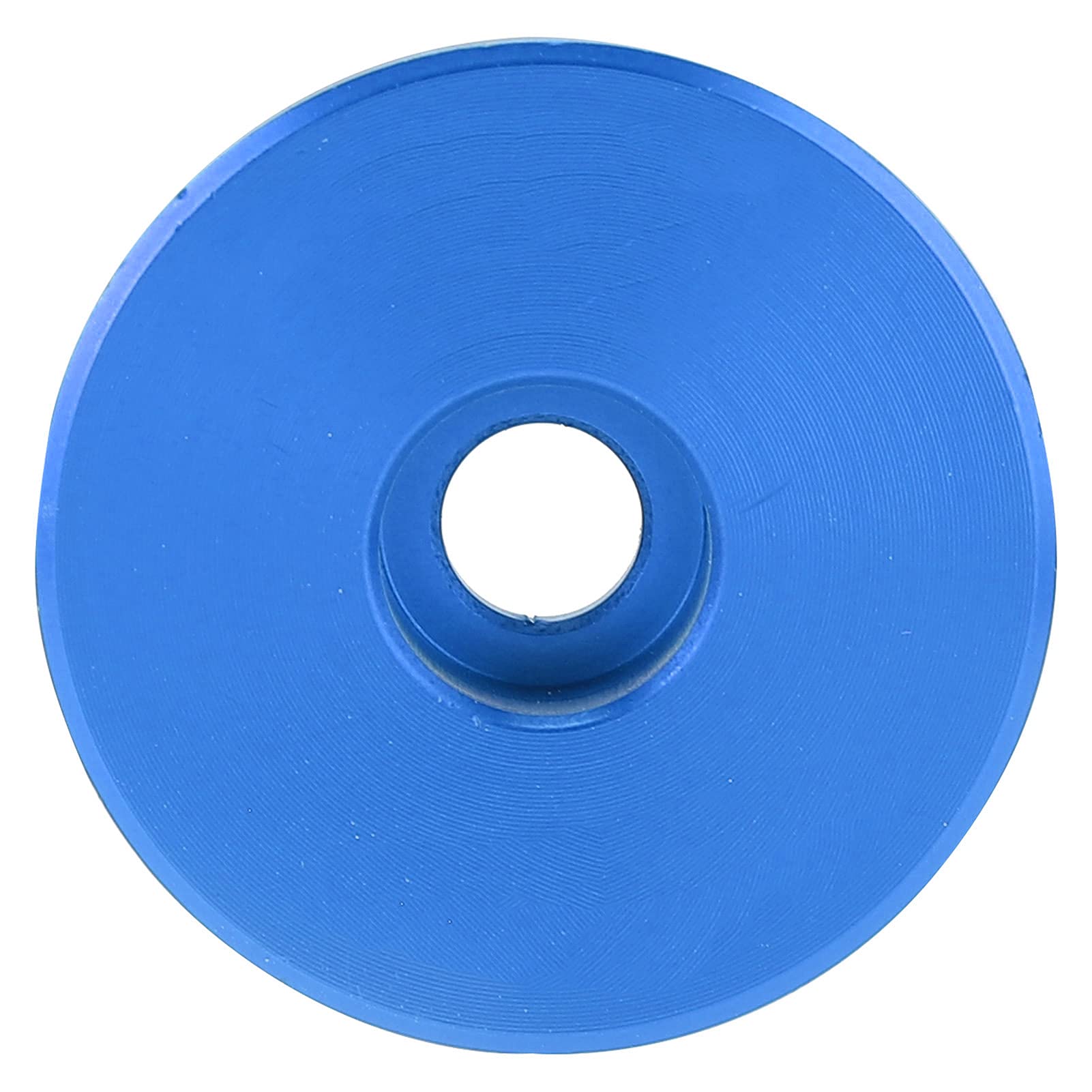 Shanrya Bike Stem Cover - Aluminum Alloy Corrosion Resistant Headset Top Cap | Easy Installation & High Performance for Road/Mountain Bikes | Perfect for Cycling Enthusiasts (Blue) | Ideal for Bike Maintenance & Upgrades