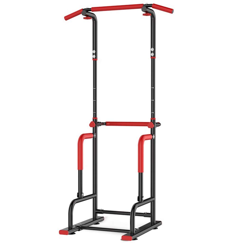 WEUIE Pull Up Bar Power Tower - Adjustable Chin Up & Dip Station for Home Gym, Strength Training & Core Workout Equipment - Perfect for Garage, Basement & Home Fitness