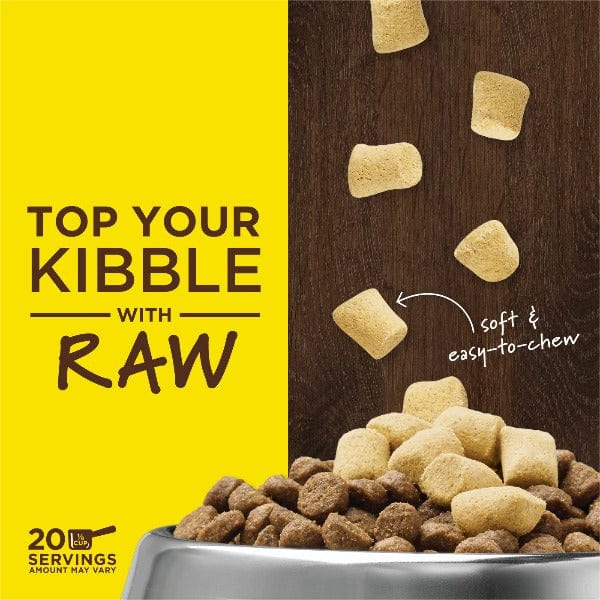 Instinct Raw Boost Mixers Healthy Energy Dog Food Topper - Grain Free Freeze Dried Raw Dog Food Supplement for Small & Large Breeds (5.5oz) - Perfect for Mealtime Boost & Training Rewards