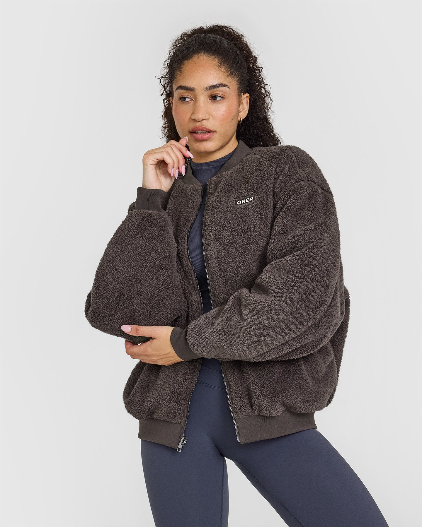 Reversible Bomber Jacket for Men & Women | Lightweight Waterproof Windbreaker | Truffle Brown & Black | Casual Streetwear & Outdoor Activities