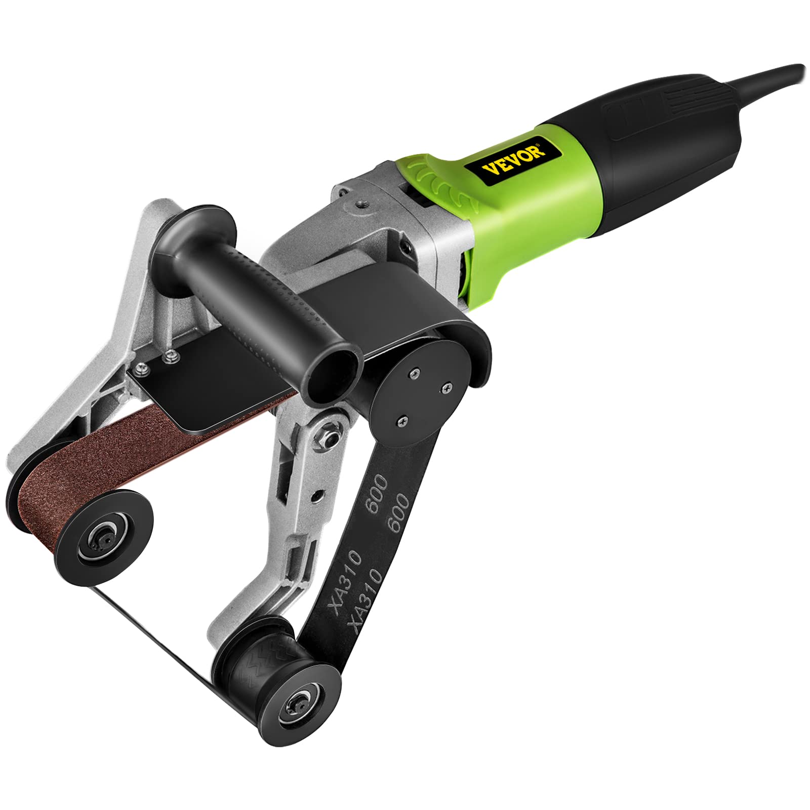 Mophorn 800W 220V Belt Sander - Variable Speed 700-3000 RPM Pipe & Tube Polisher for Metal, Wood & DIY Projects - Perfect for Home Workshops & Professional Use