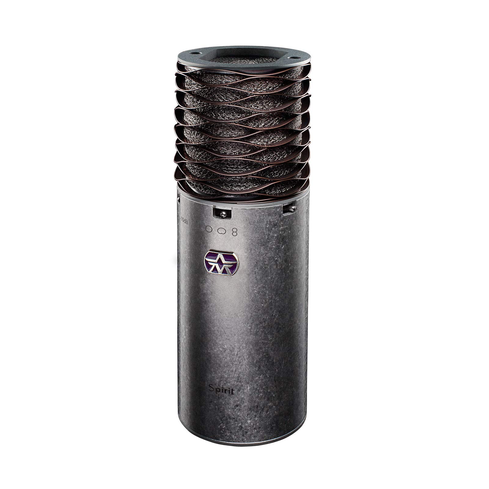 Aston Spirit Large Diaphragm Multi-Pattern Condenser Microphone - Professional Studio Recording, Podcasting & Voice Over (Cardioid/Omni/Figure-8)