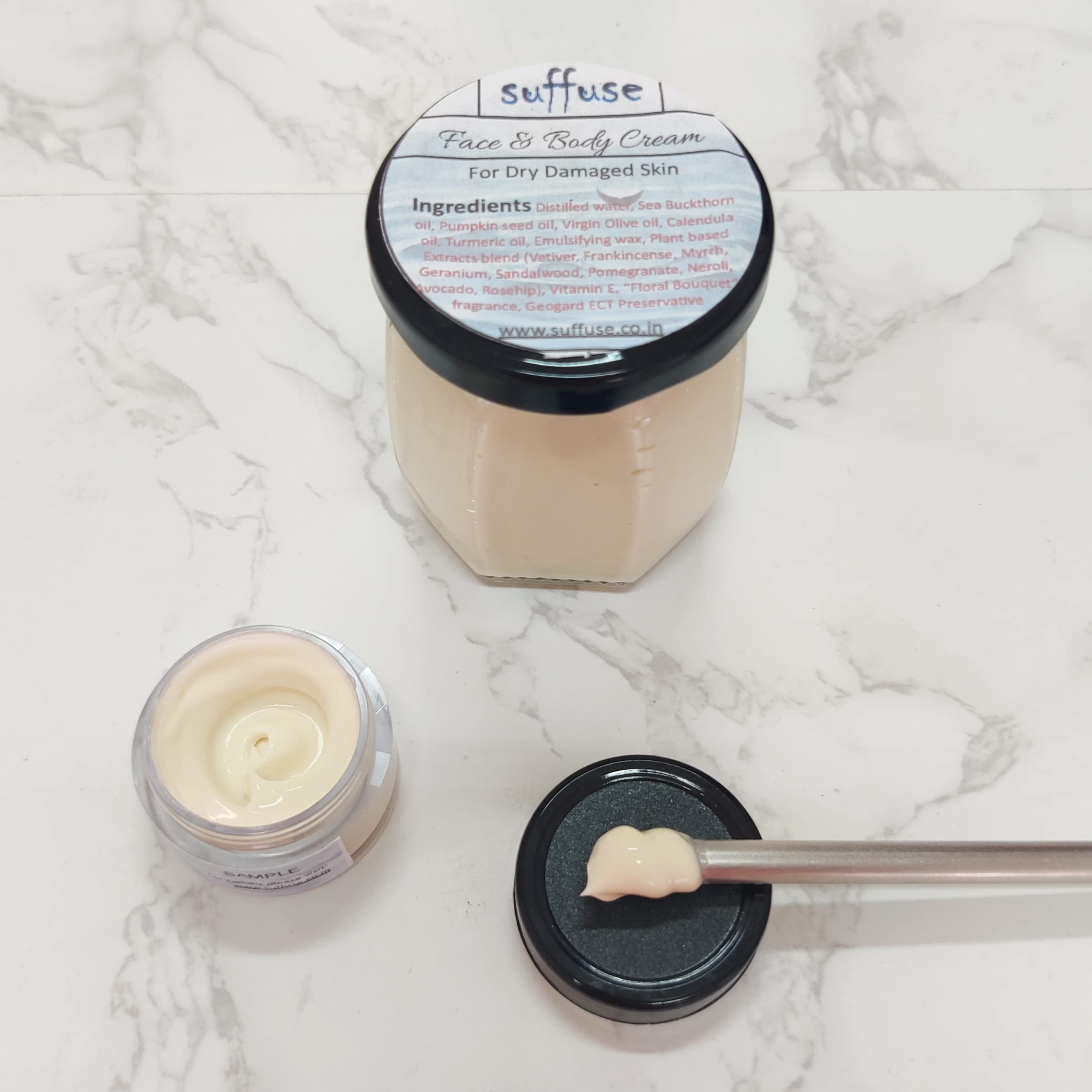 Best Face & Body Cream for Dry & Damaged Skin - Intense Hydration & Repair - Perfect for Daily Moisturizing & Night Care
