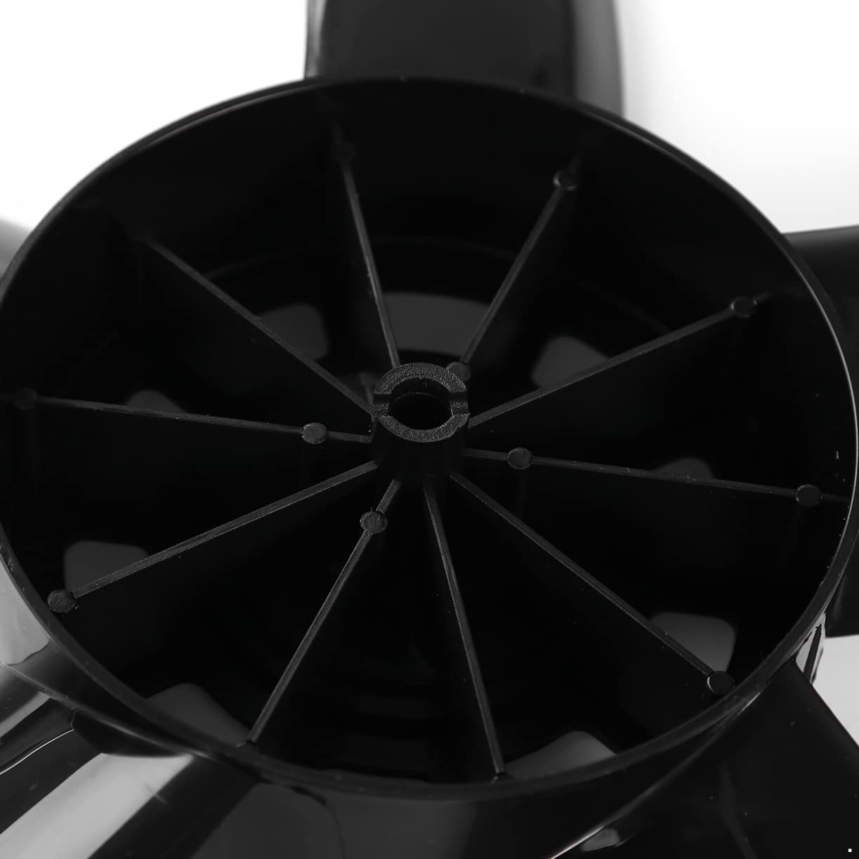 16 Inch Replacement Fan Blades with Nut Cover for Standing Pedestal & Table Fans - Compatible with Camper Fans (Type O) - Perfect for Home, Office, and RV Cooling