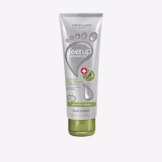Advanced Cracked Heel Repair & Smooth Foot Cream - 75ml | Intense Moisturizing for Dry, Rough Feet | Perfect for Overnight Treatment & Pedicure Prep