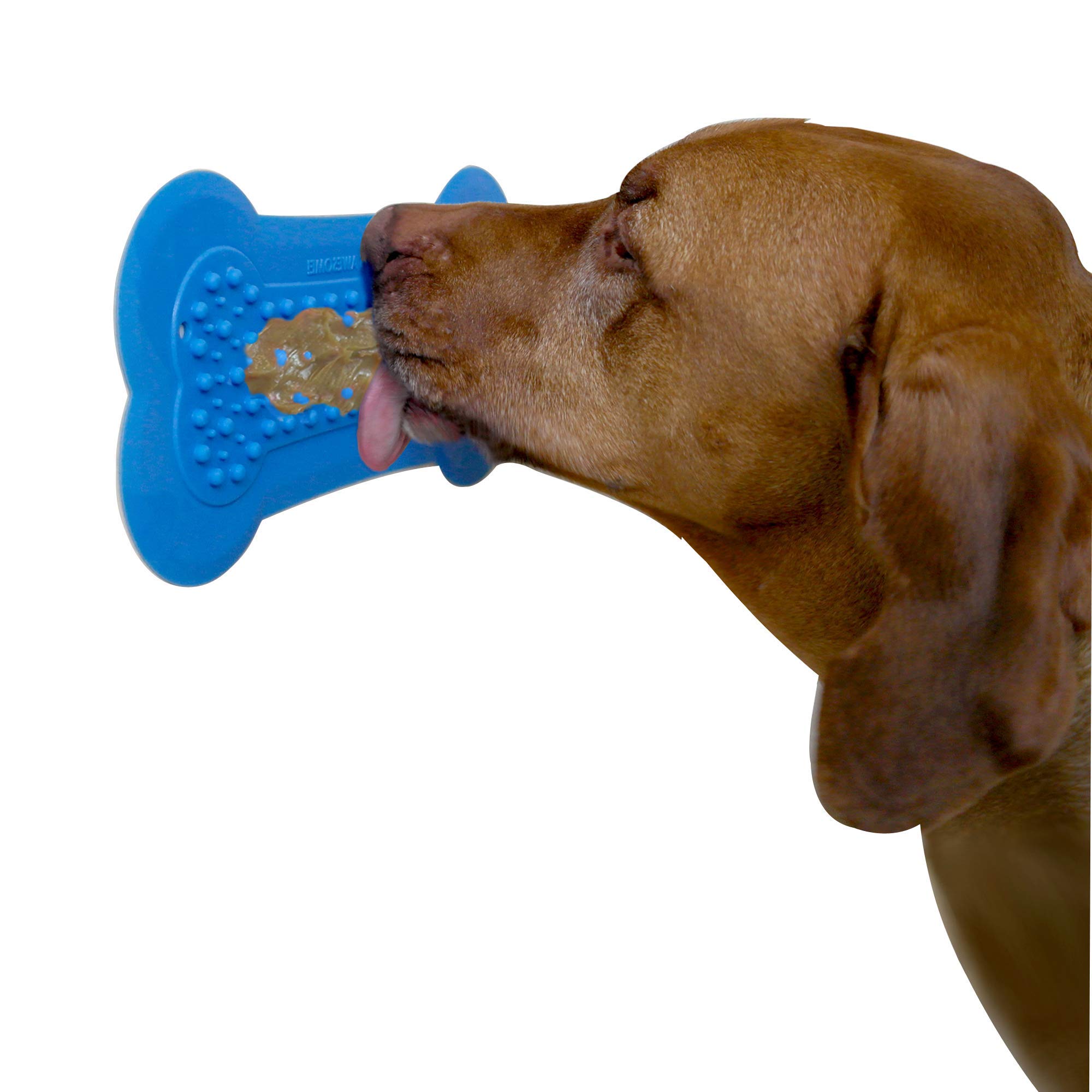 Lick Lick Pad for Dogs - Wall-Mounted Peanut Butter Pet Shower Attachment | Veterinarian Recommended Dog Bathing Station & Grooming Supplies | Perfect for Bath Time, Anxiety Relief & Treat Dispensing