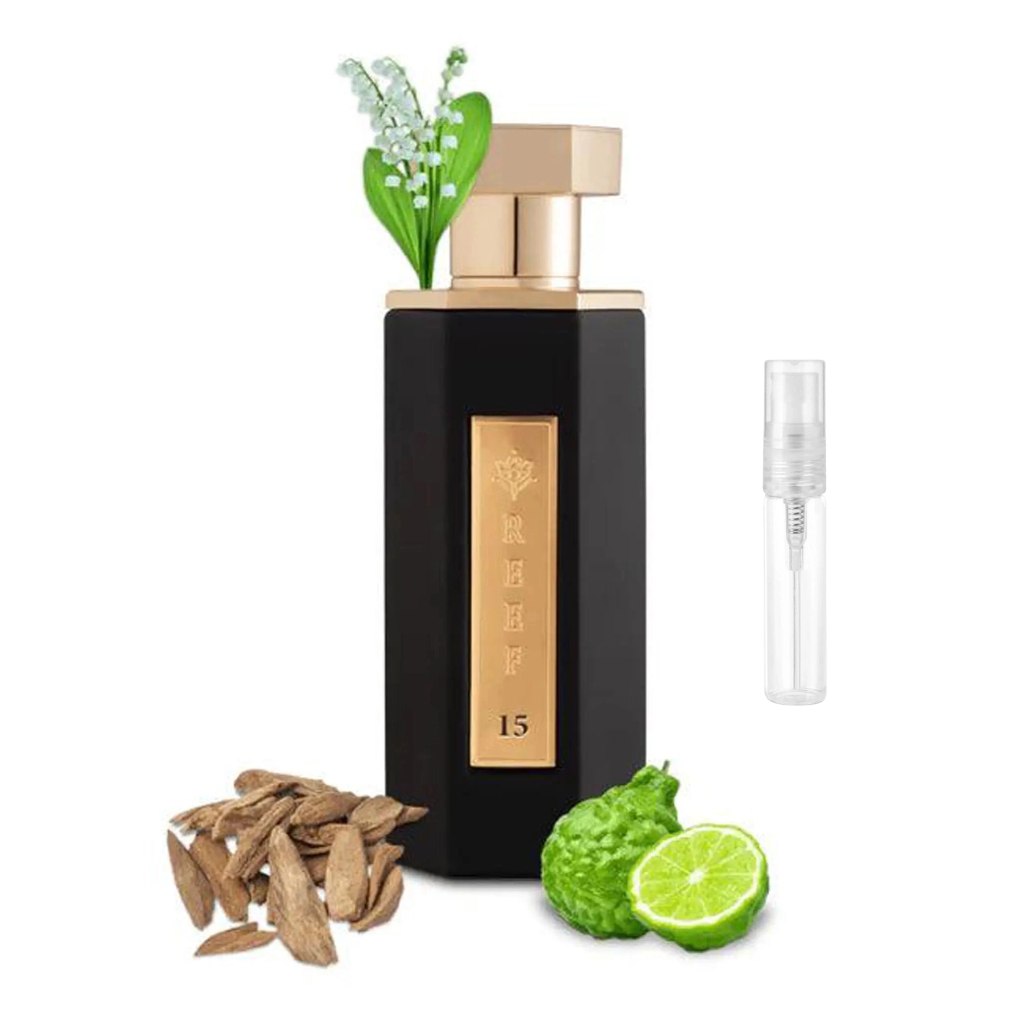 REEF 15 Classic Eau De Parfum Sample - 2ml Travel Size Luxury Fragrance for Women & Men - Perfect for Gym, Office & Date Night