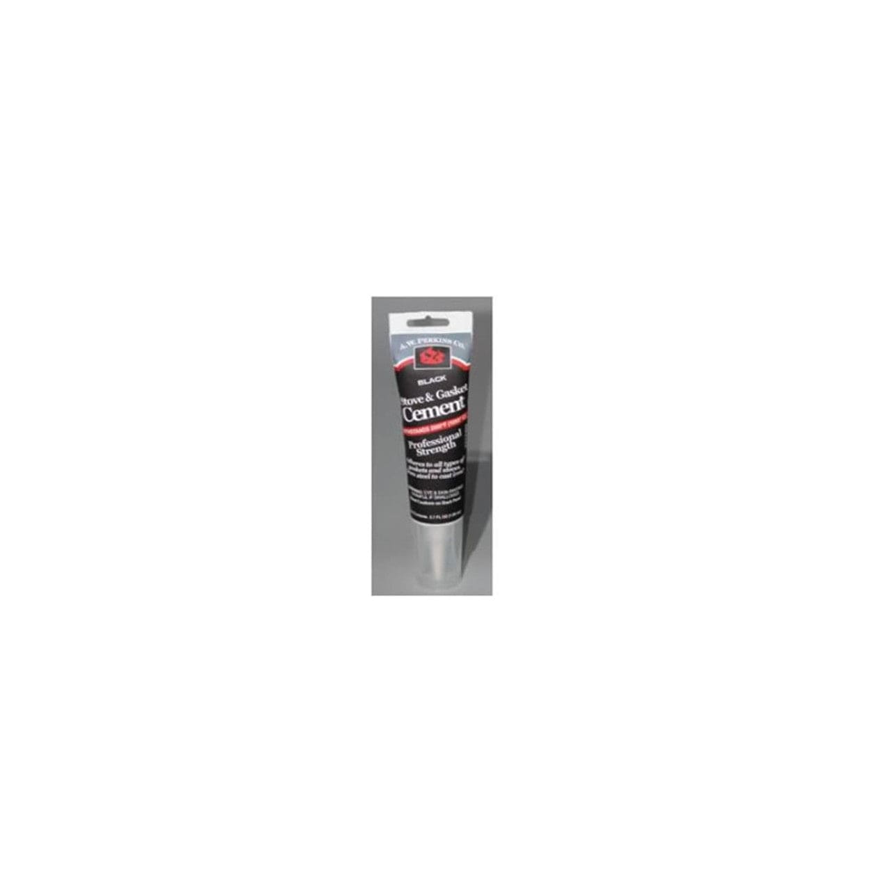 2.7 Oz High-Temperature Black Gasket Cement for Stoves - Perfect for Sealing and Repairing Wood Stoves, Fireplaces & Gas Appliances