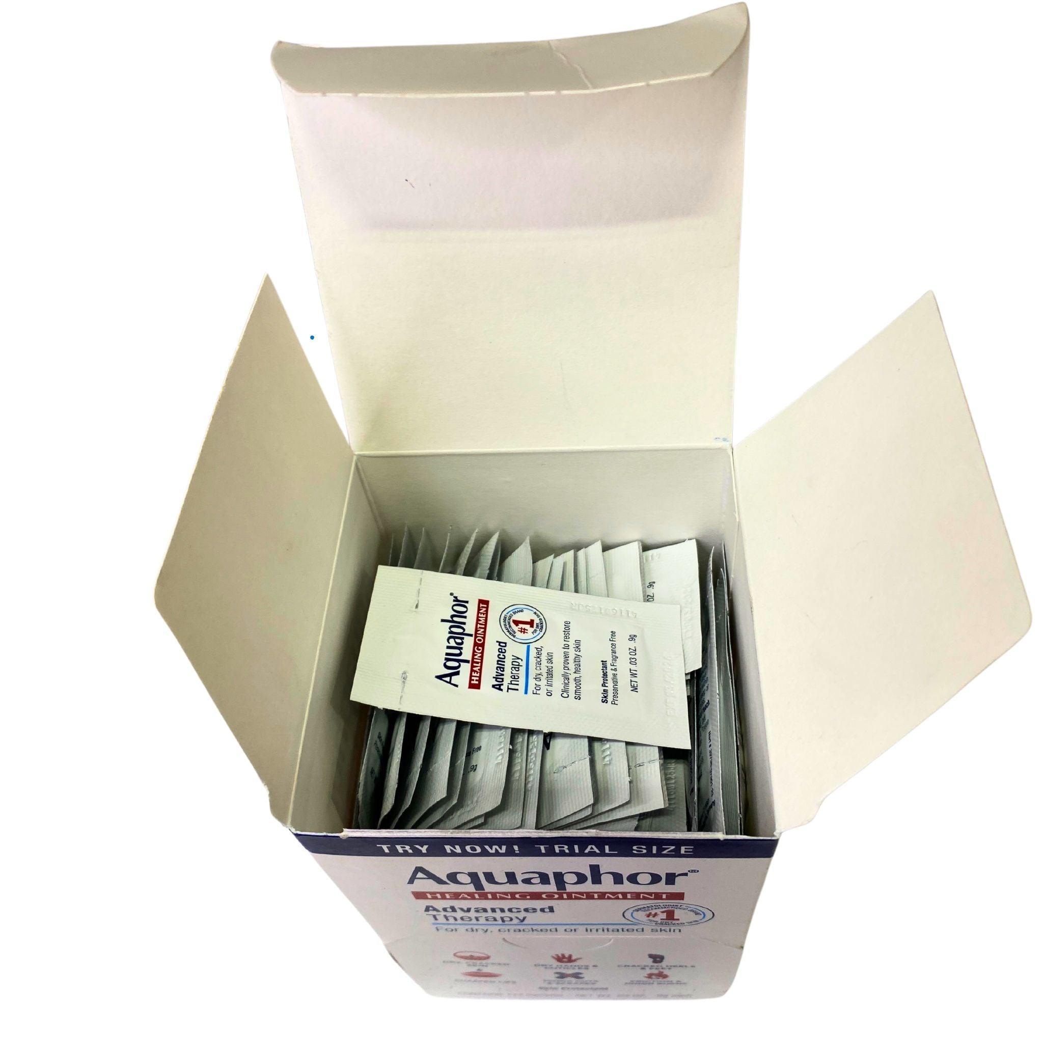 Aquaphor Healing Ointment Multipack - 30 Pieces | Advanced Skin Protectant for Dry, Cracked Hands & Lips | Perfect for Winter Care, First Aid Kits & Baby Diaper Rash Prevention