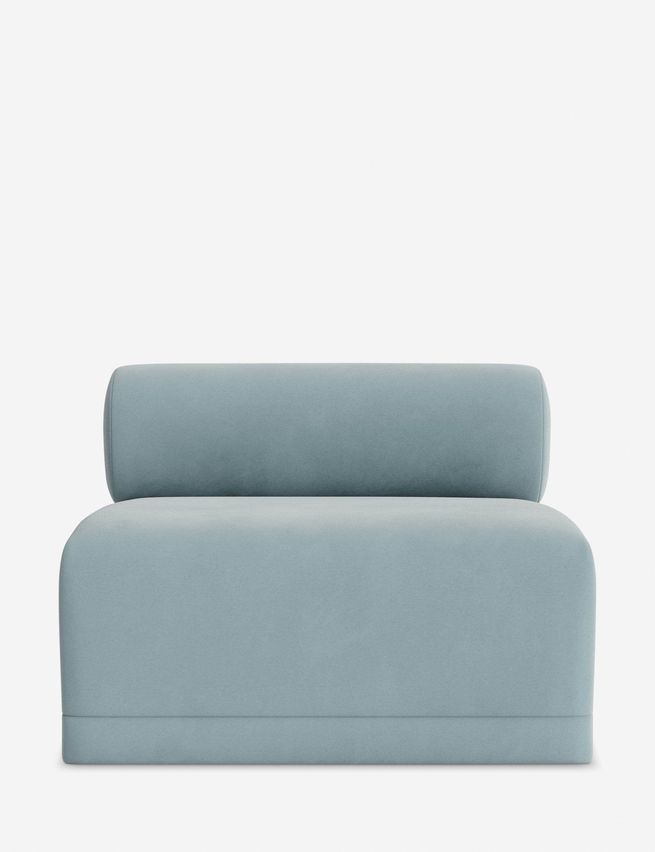 Sky Blue Classic Velvet
