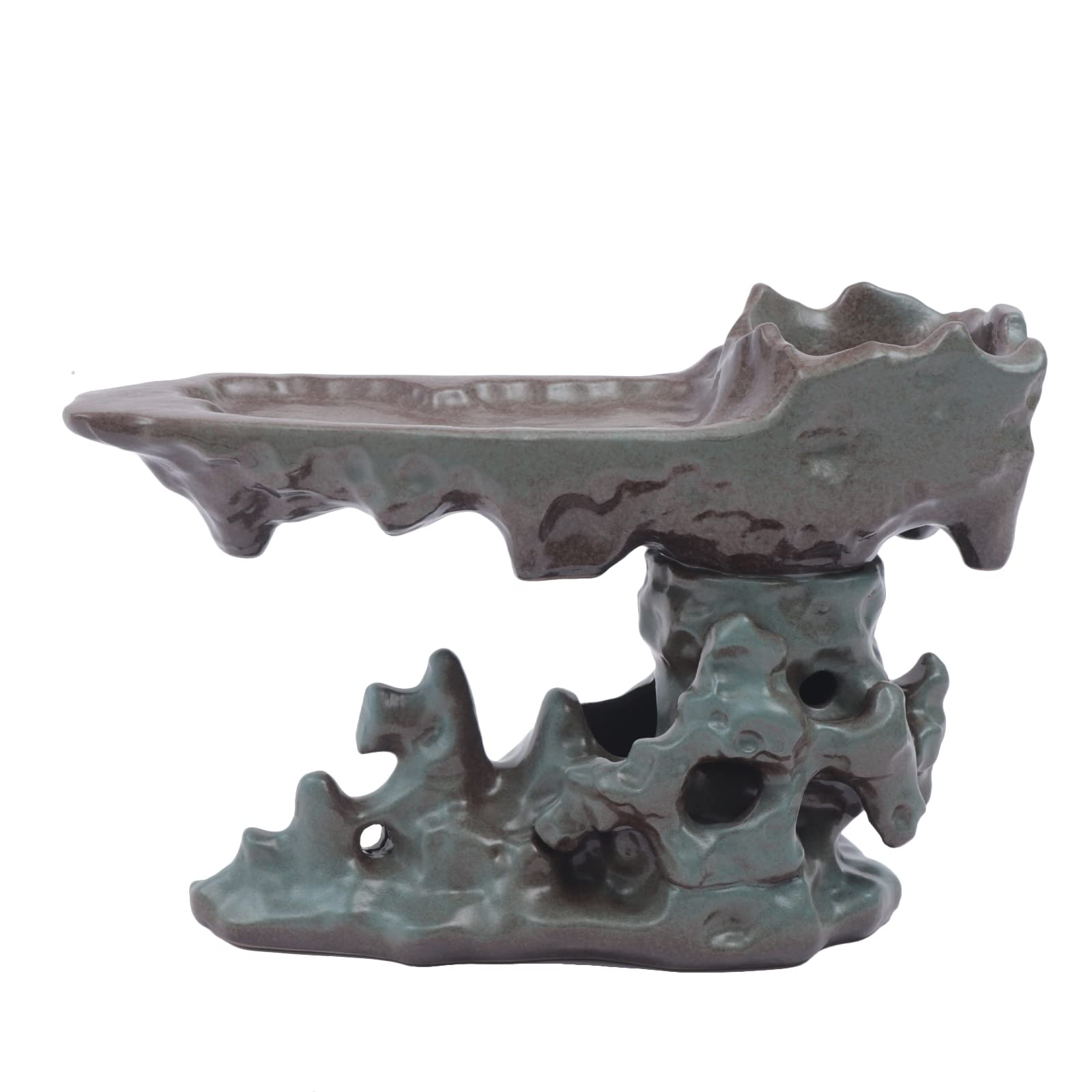 TFCFL Desktop Rockery Fountain with Waterfall - Zen Tabletop Water Feature for Home, Office, Living Room Decor - Relaxing Mini Waterfall Fountain with Natural Rock Design - Perfect Gift for Women & Men (Great for Stress Relief, Meditation Spaces & Home Office Decor)