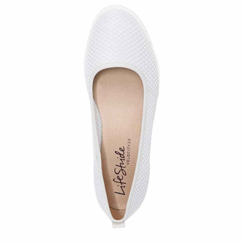 Lifestride Women's Ziggy Nude M Comfortable Casual Slip-On Loafers for Work, Travel & Everyday Wear