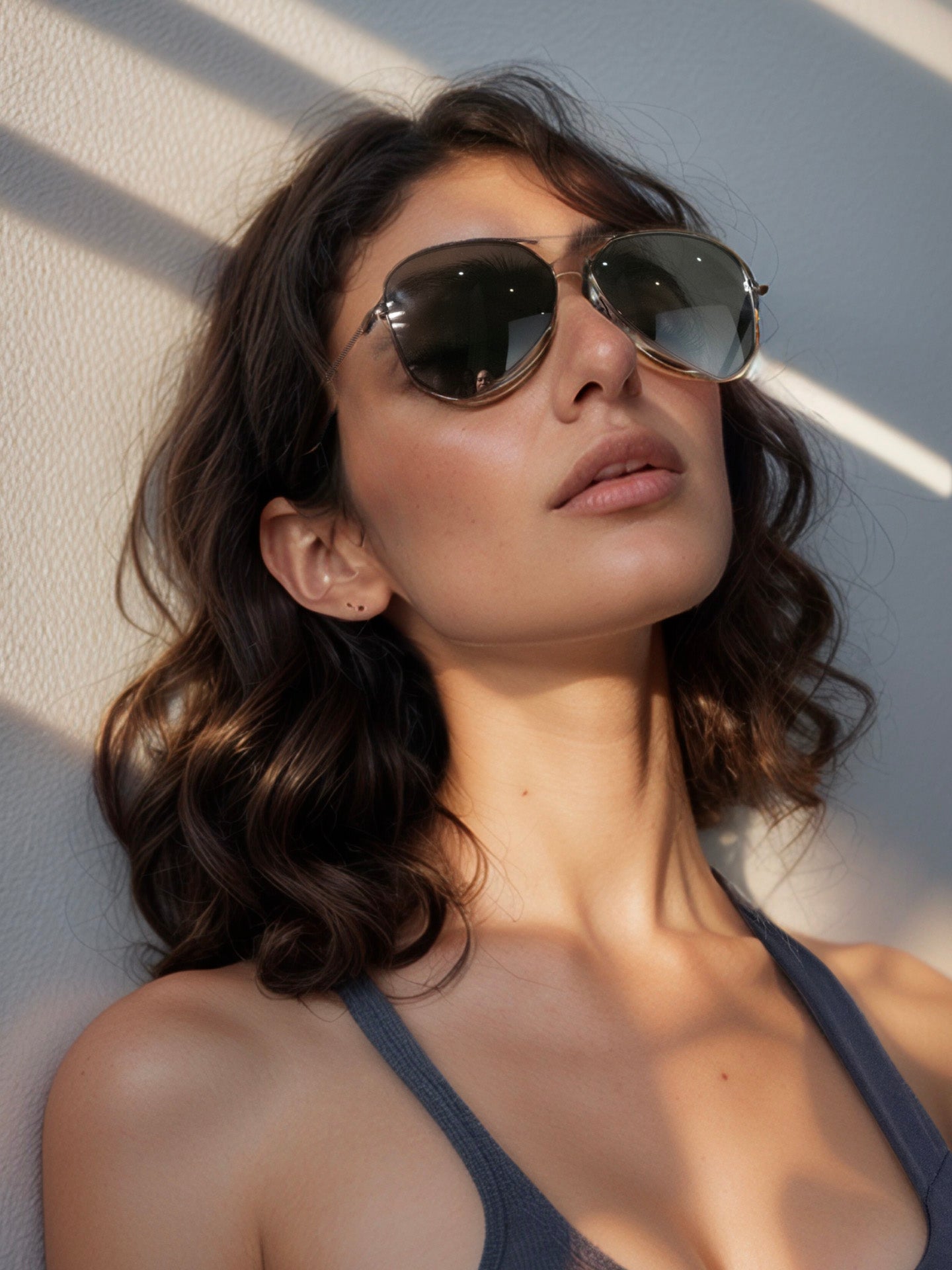 Premium Blackout Titanium Sunglasses - Polarized UV Protection for Men & Women - Ideal for Driving, Running, and Outdoor Activities