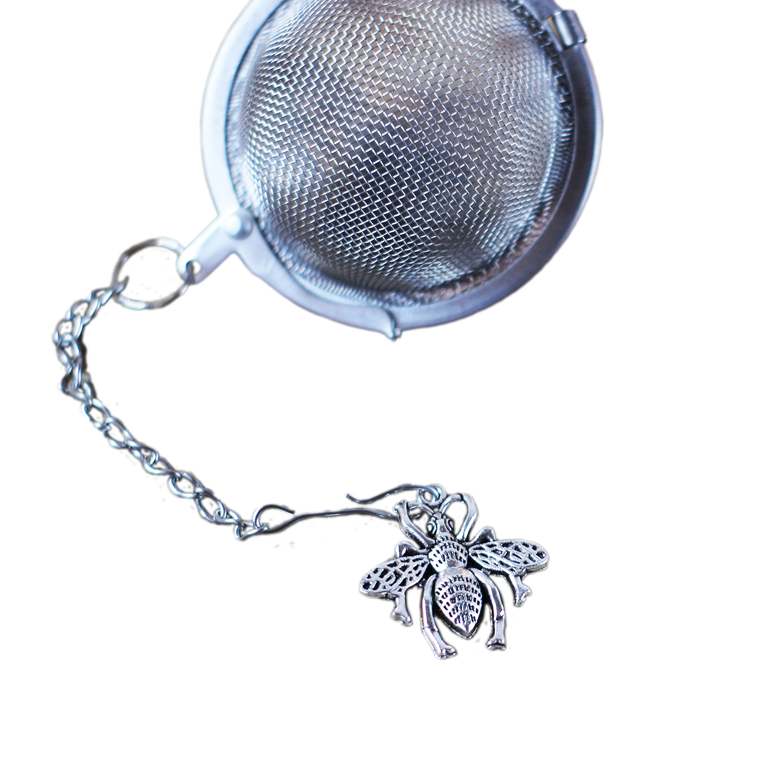 Premium Honey Bee Tea Strainer for Loose Leaf Tea - Charming Bee Pendant Tea Infuser & Steeper - Perfect for Home, Office & Gift Giving