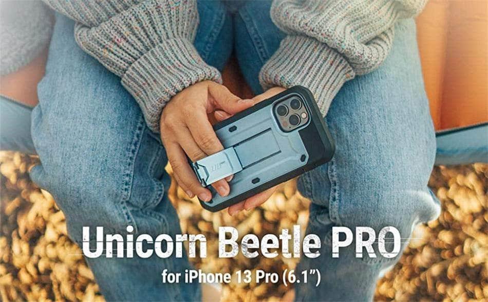 iPhone 13 Pro Case - SUPCASE UB Pro Full Body Rugged Holster Cover with Screen Protector | Shockproof, Drop Protection for Outdoor, Work & Daily Use