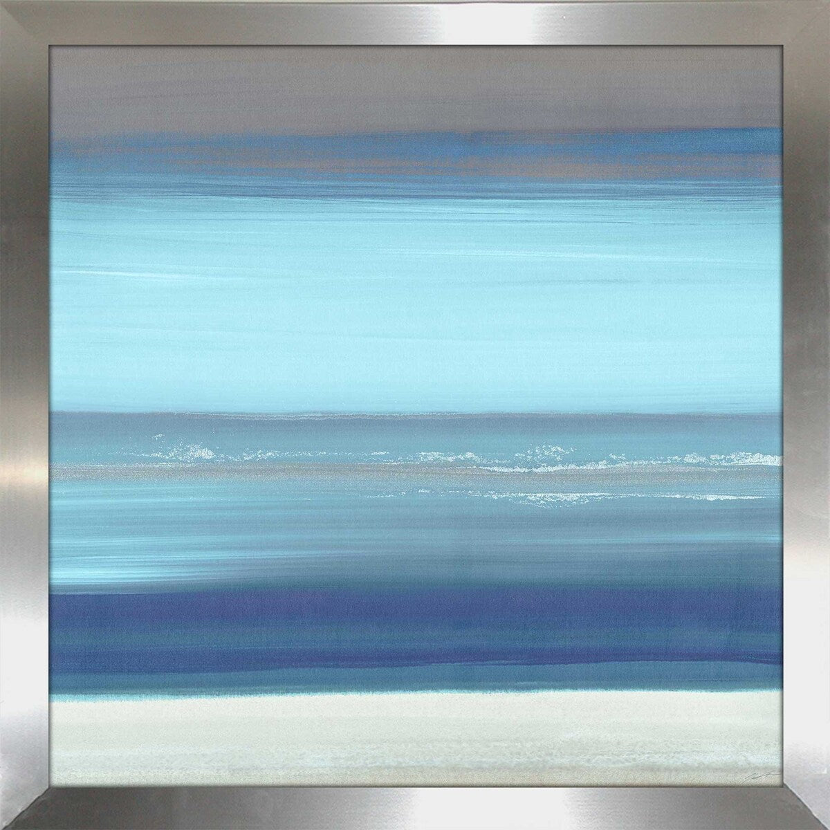 Square by the Sea II - John Butler Acrylic Wall Art Print - Coastal Home Decor for Living Room, Bedroom & Office