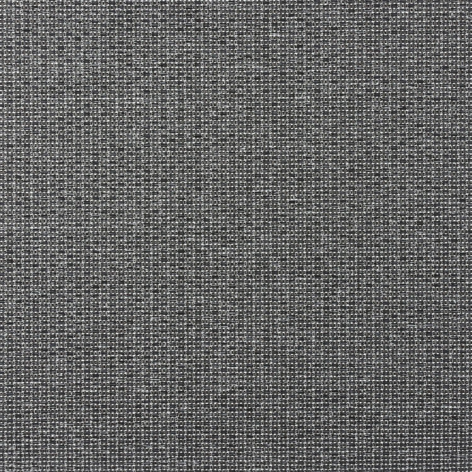 Rockland Slate BasketWeave Textured Blackout Roller Shade Swatch - Blackout Window Treatment for Bedroom & Home Office Privacy