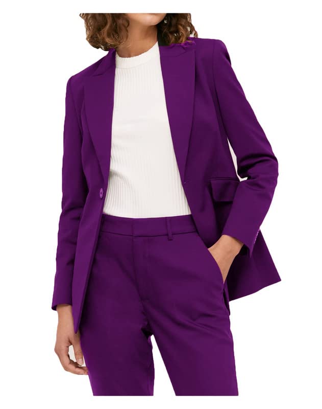Professional Women's 2-Piece Business Suit Set - Blazer & Pants for Office Work | Formal Workwear for Business Meetings & Corporate Events